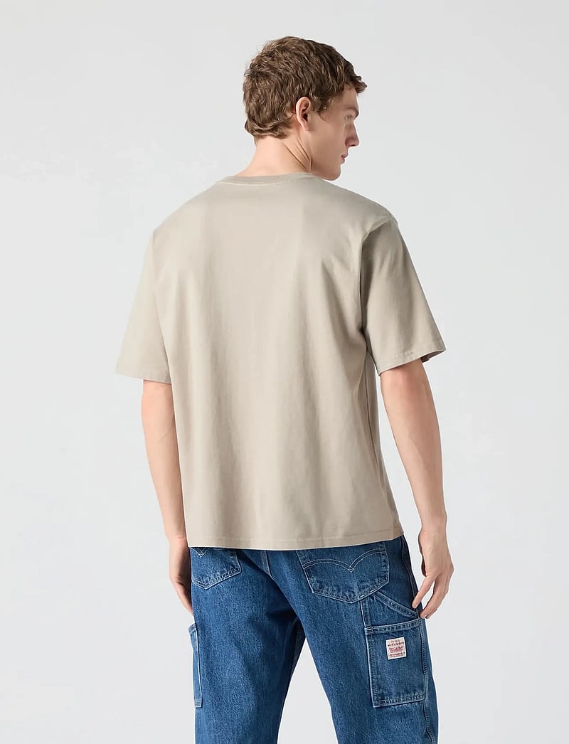 Levi's® - LSE_SS WORKWEAR TEE VINTAGE KH - lühikeste varrukatega t-särgid - tans - 3