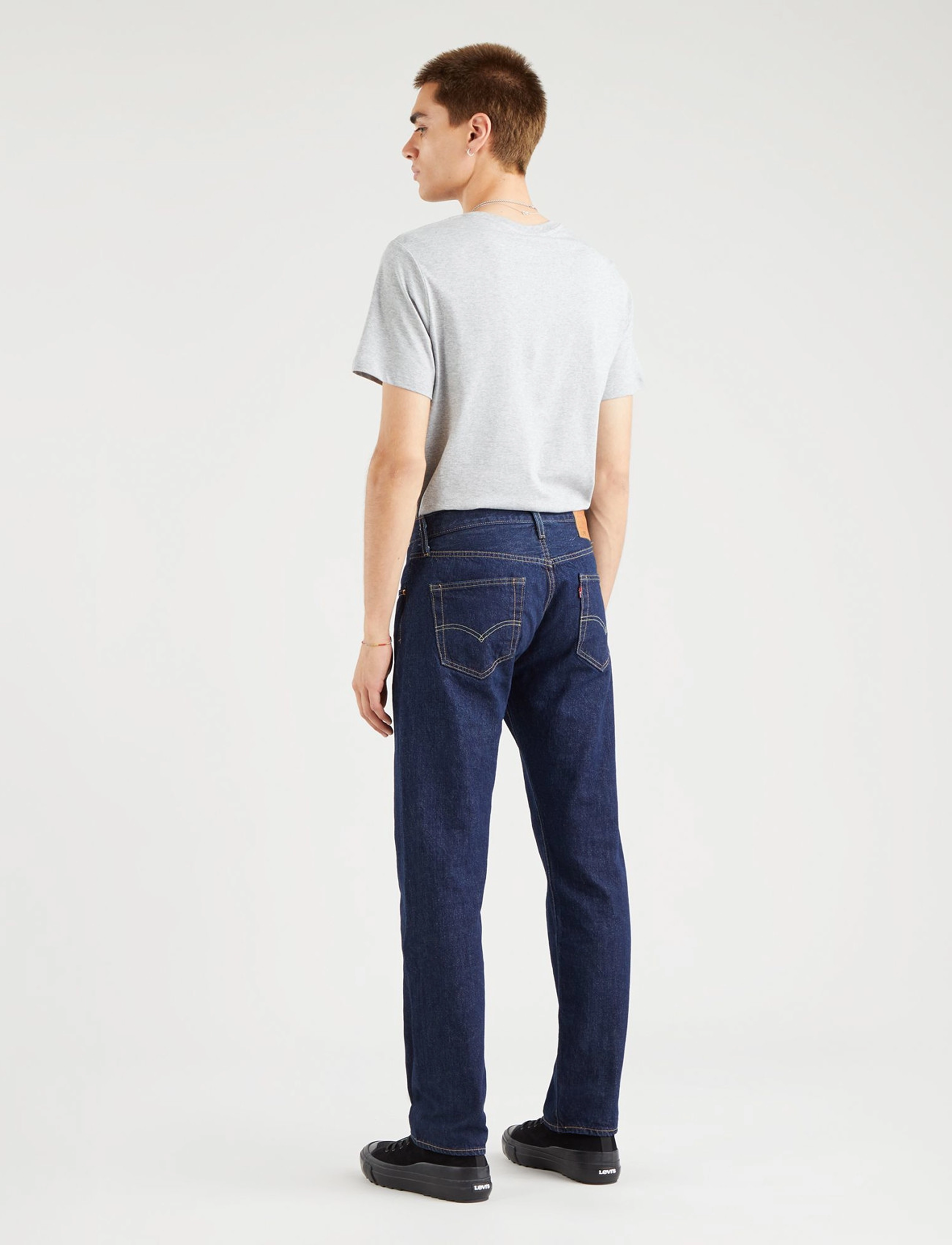 Levi's® - 501 LEVISORIGINAL ONEWASH - püksid & teksad - dark indigo - flat finish - 3