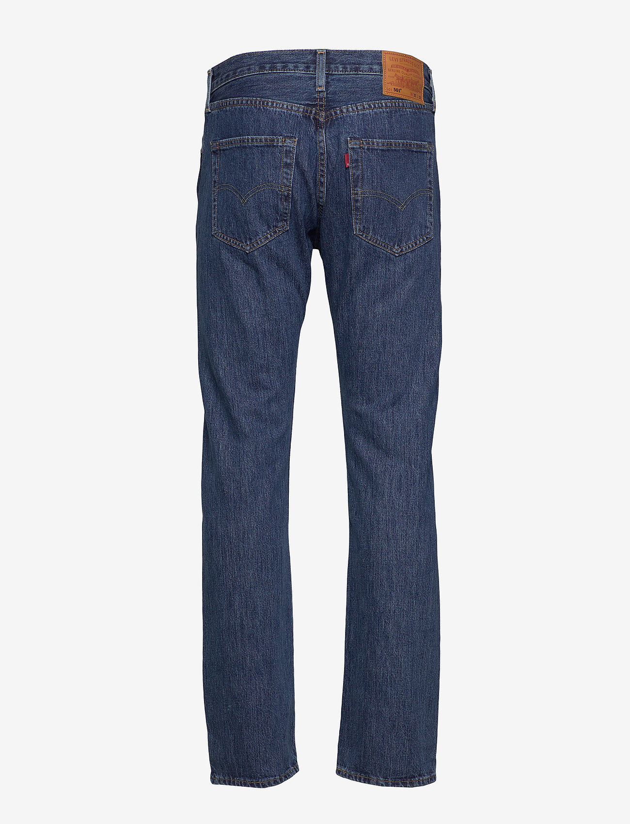 LEVI´S Men - 501 LEVISORIGINAL STONEWASH 80 - bukser & jeans - med indigo - flat finish - 1