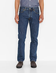 LEVI´S Men - 501 LEVISORIGINAL STONEWASH 80 - bukser & jeans - med indigo - flat finish - 2