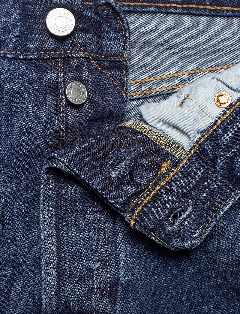 Levi's® - 501 LEVISORIGINAL STONEWASH 80 - regular jeans - med indigo - flat finish - 5