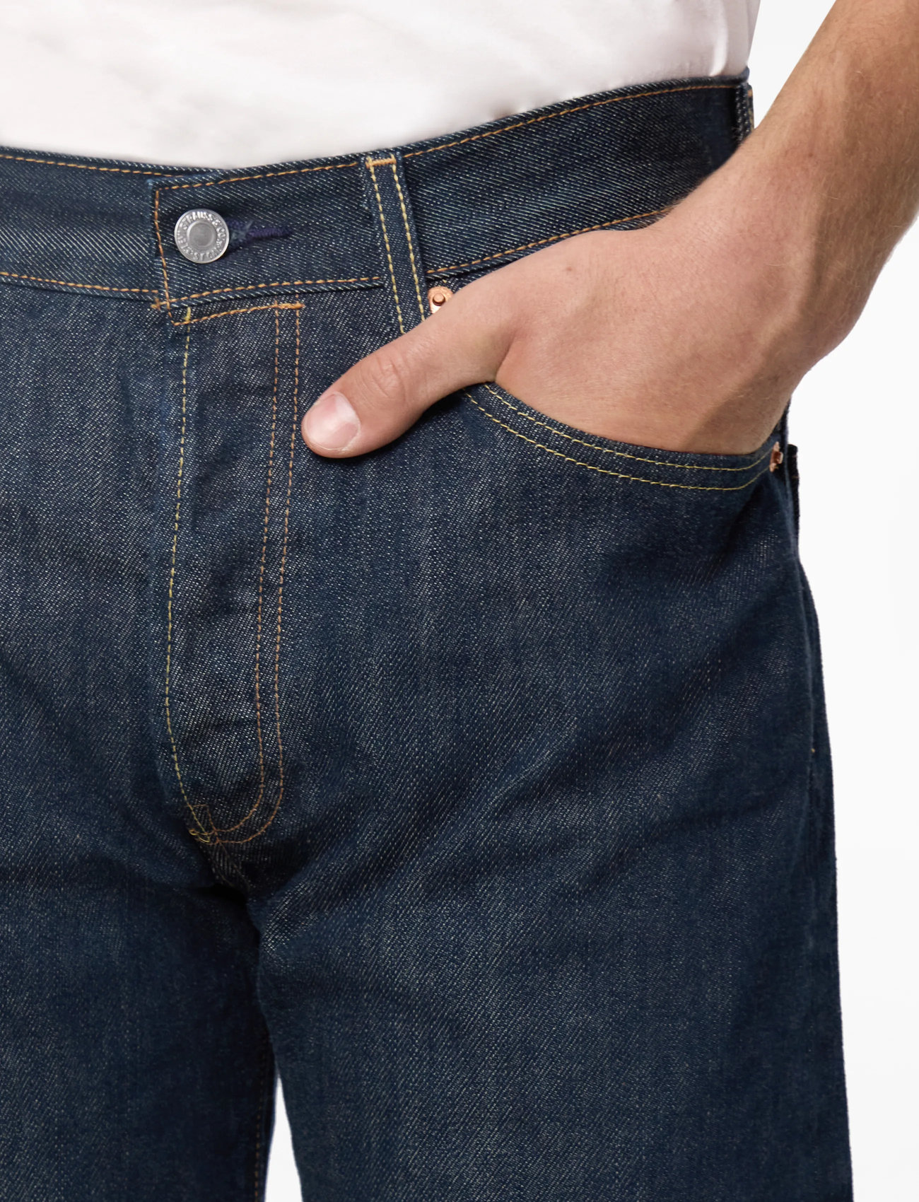 Levi's® - 501 LEVISORIGINAL LEVIS MARLON - regular jeans - dark indigo - flat finish - 5