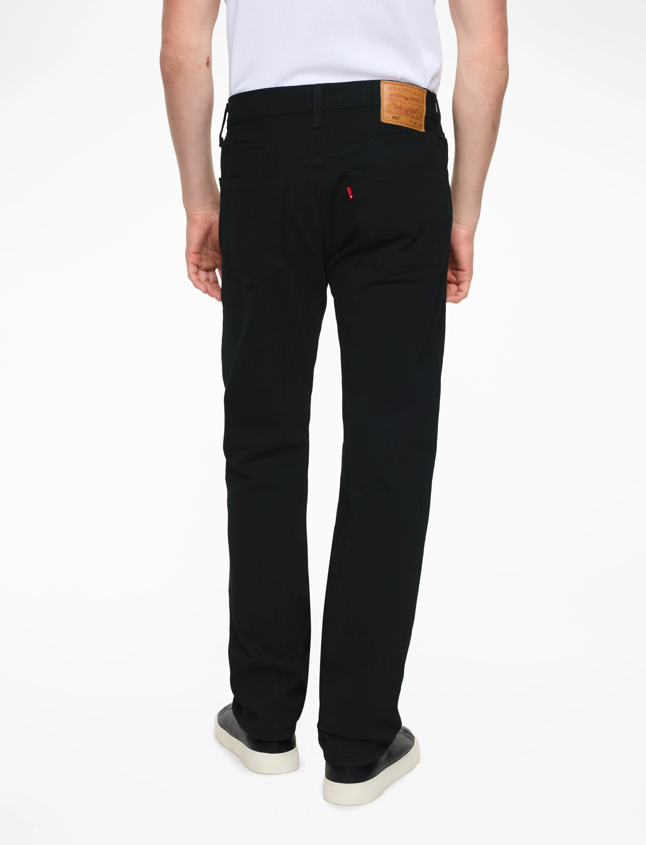 Levi's® - 501 LEVISORIGINAL BLACK 80701 - mænd - blacks - 4