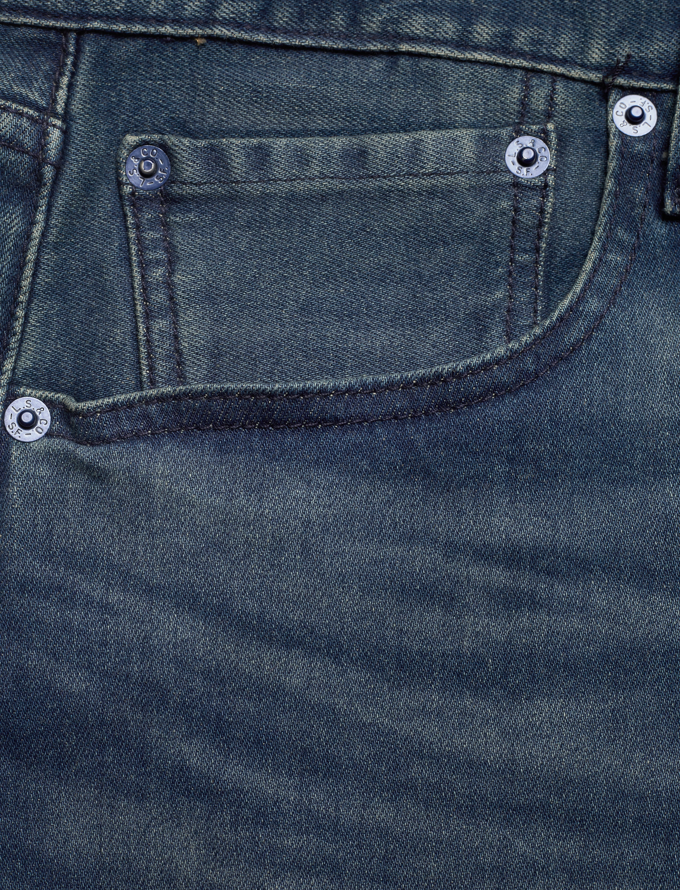 LEVI´S Men - 501 LEVISORIGINAL KEY WEST WAV - dark indigo - flat finish - 2