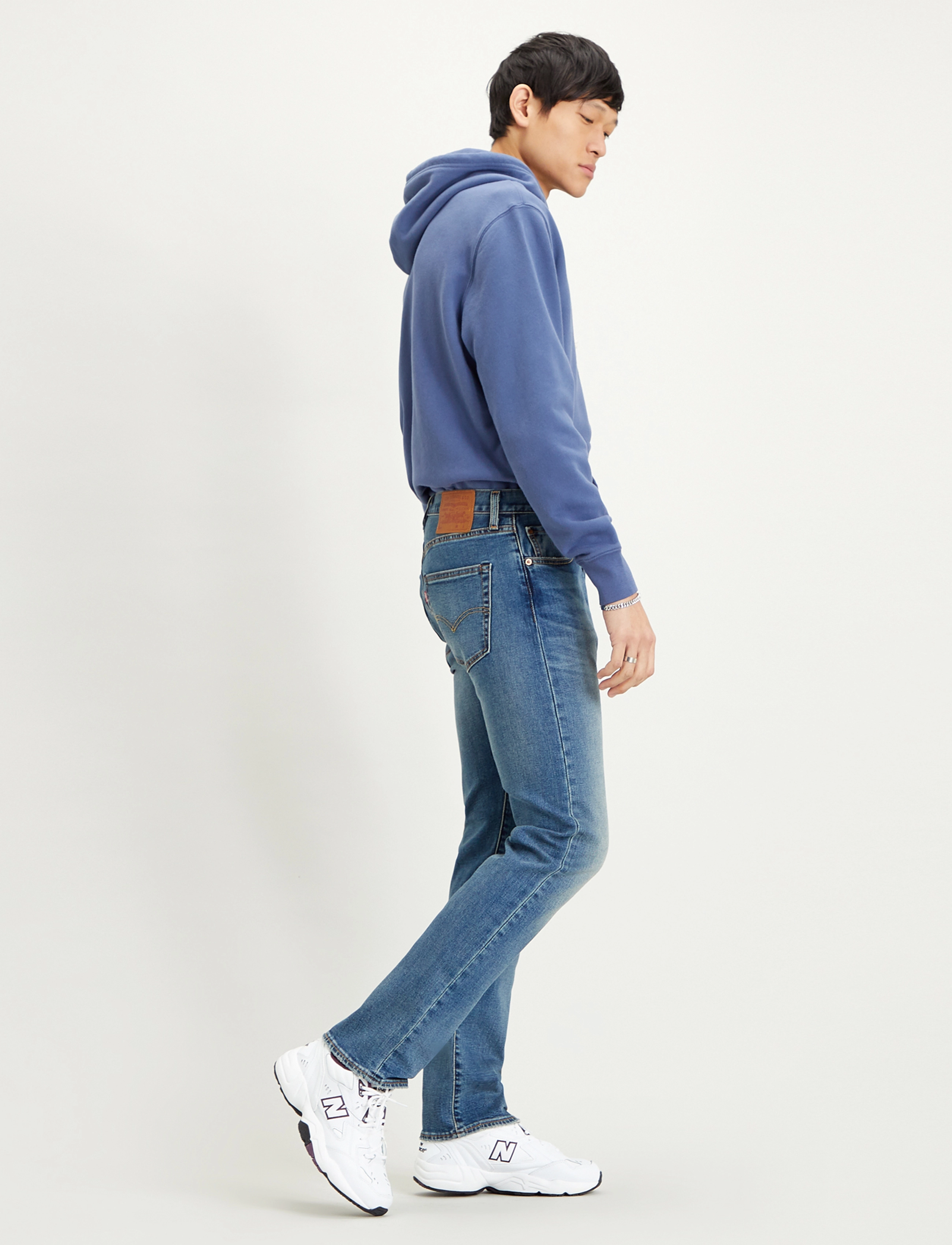 Levi's® - 501 LEVISORIGINAL CANDY PAINT - med indigo - worn in - 3