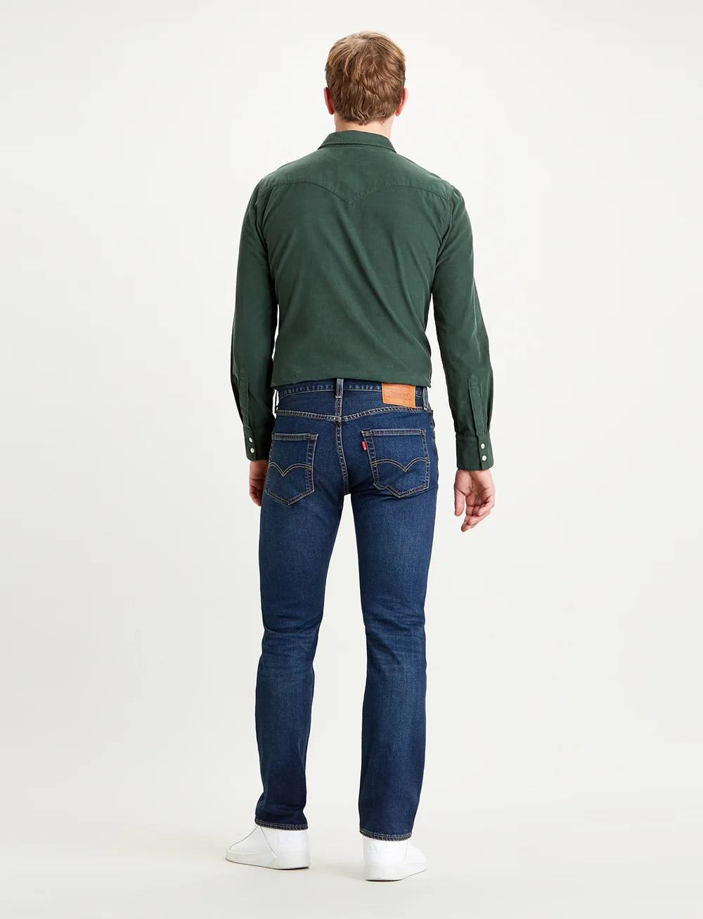Levi's® - 501 LEVISORIGINAL BLOCK CRUSHE - tavalised teksad - dark indigo - worn in - 4
