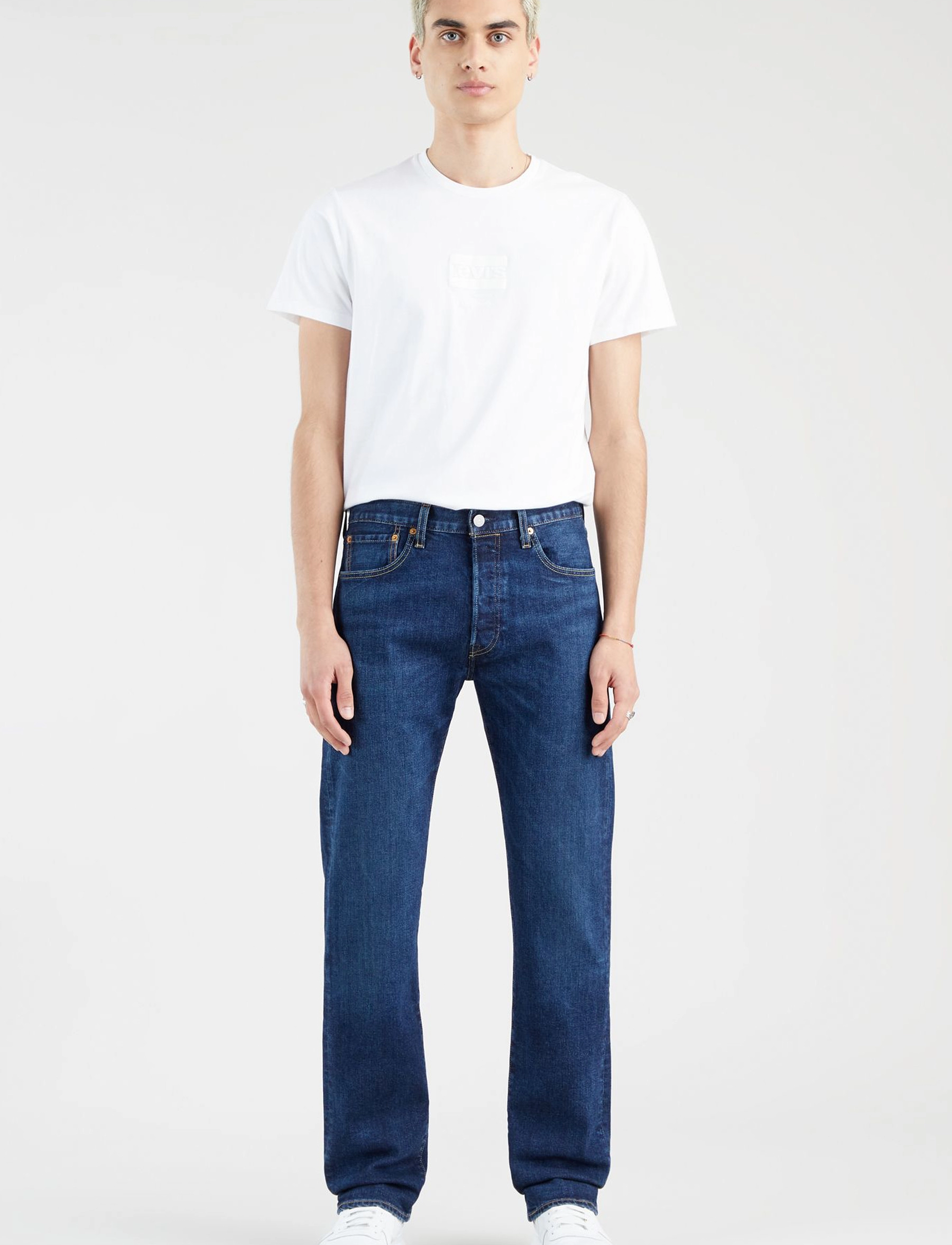 Levi's® - 501 LEVISORIGINAL DO THE RUMP - dark indigo - worn in - 3