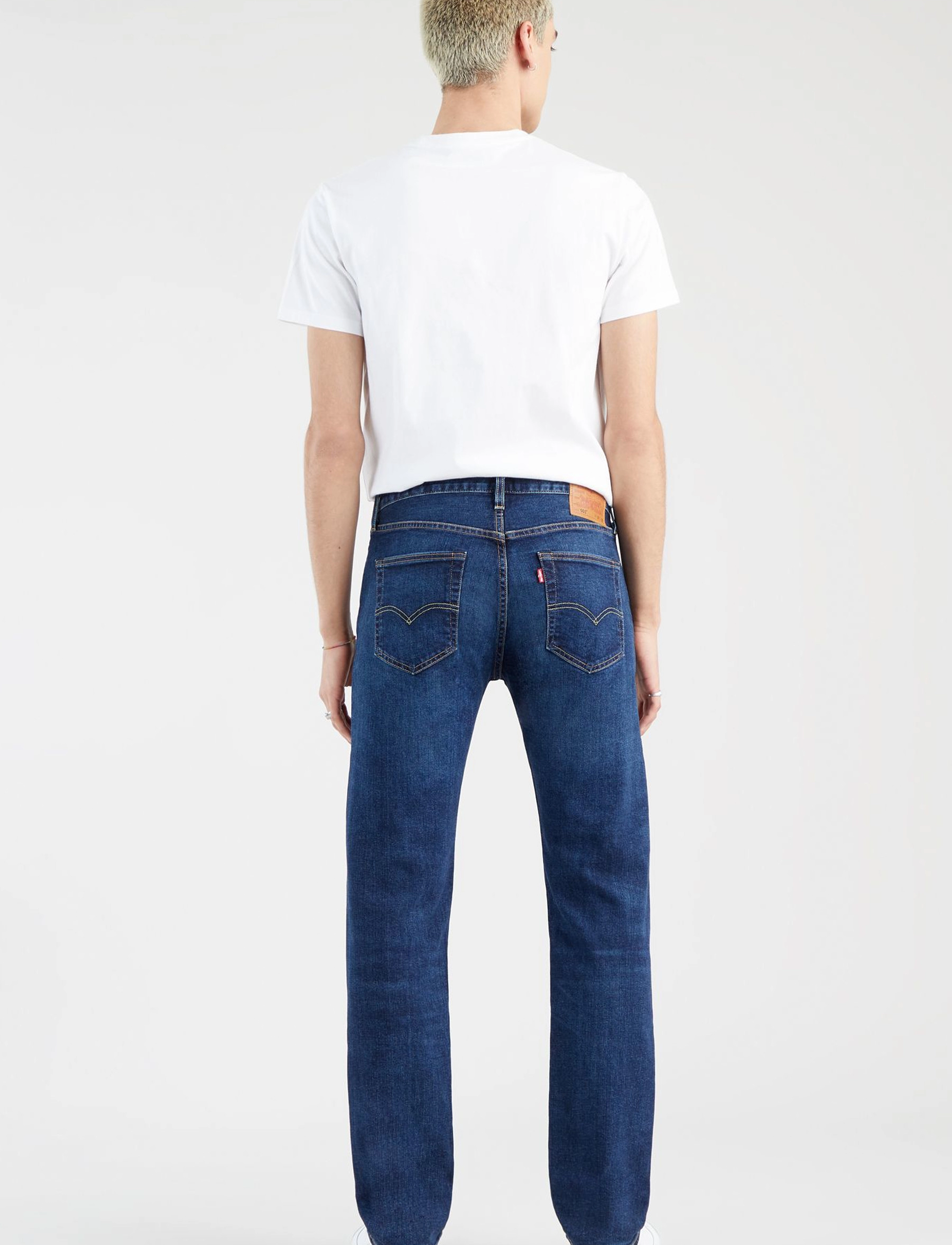 Levi's® - 501 LEVISORIGINAL DO THE RUMP - dark indigo - worn in - 4