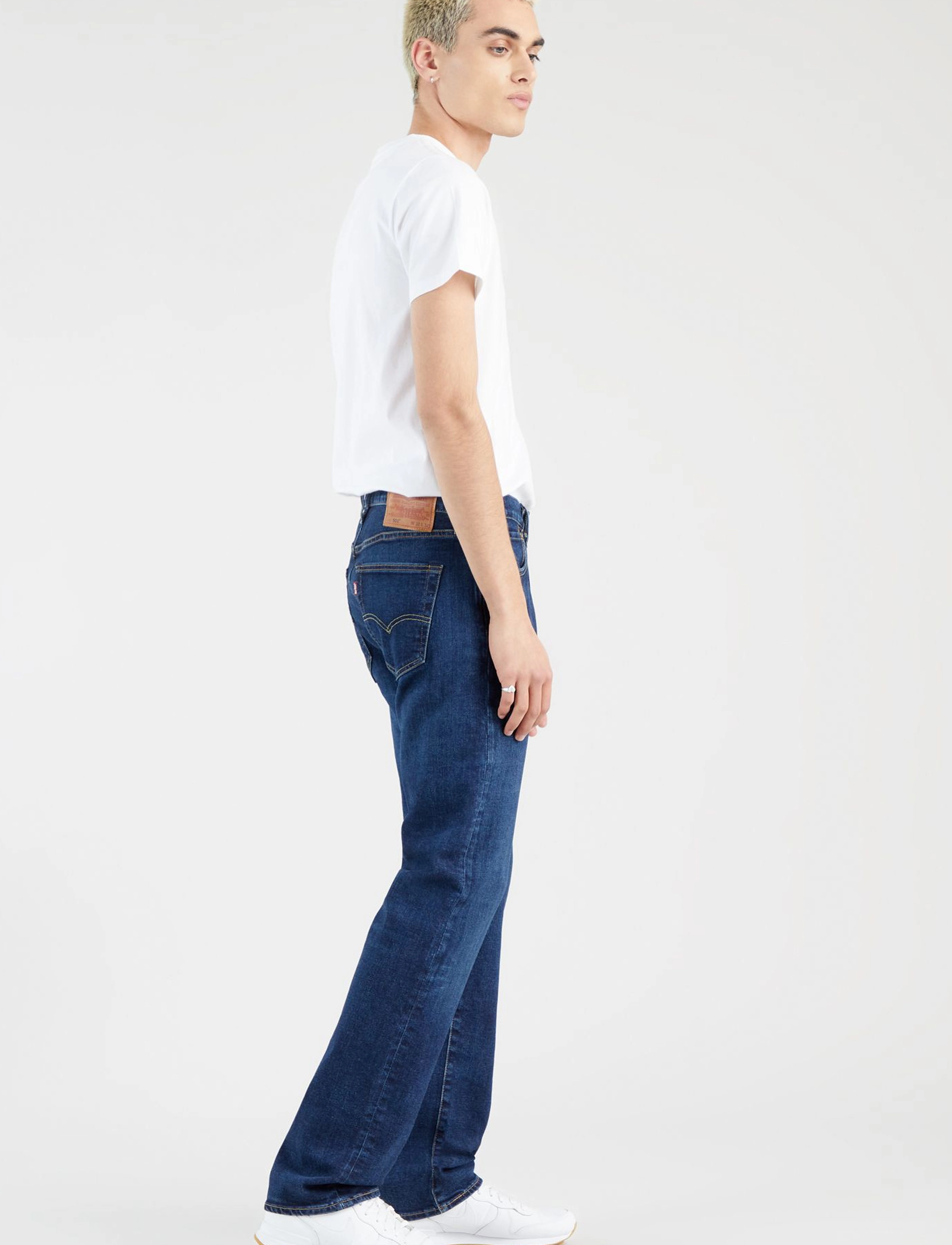 Levi's® - 501 LEVISORIGINAL DO THE RUMP - dark indigo - worn in - 5