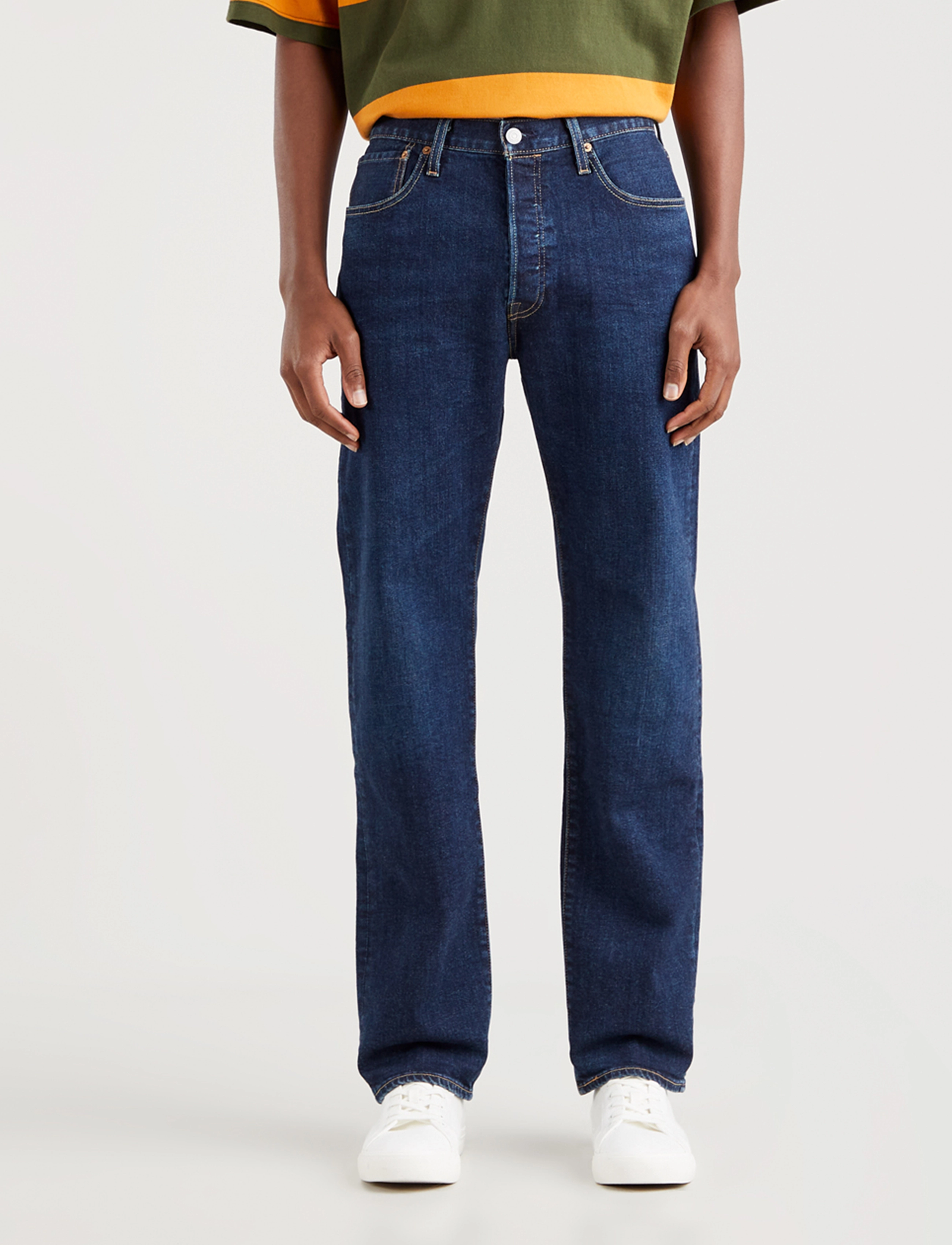 LEVI´S Men - 501 LEVISORIGINAL EASTERN STAN - dark indigo - worn in - 2
