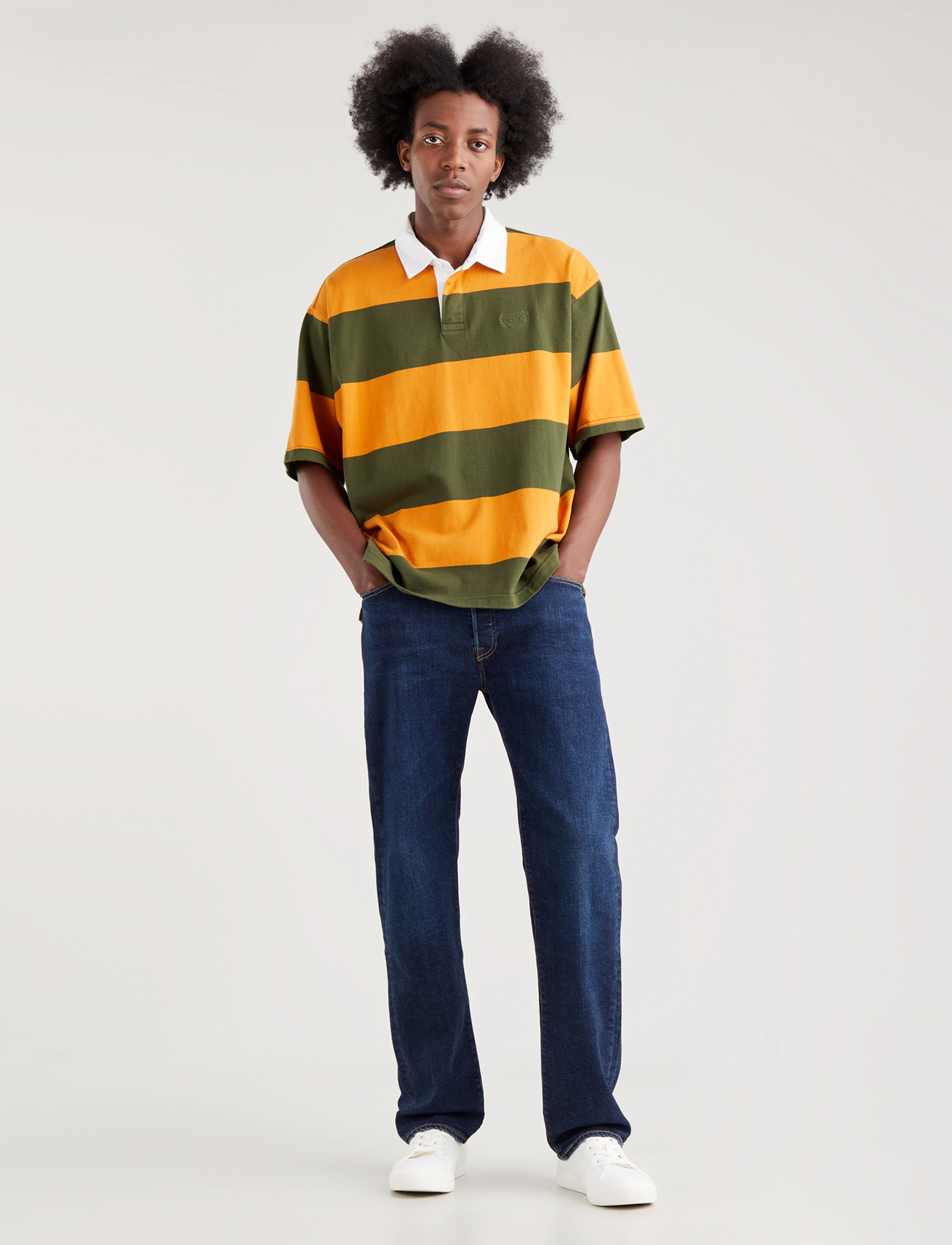 LEVI´S Men - 501 LEVISORIGINAL EASTERN STAN - dark indigo - worn in - 5