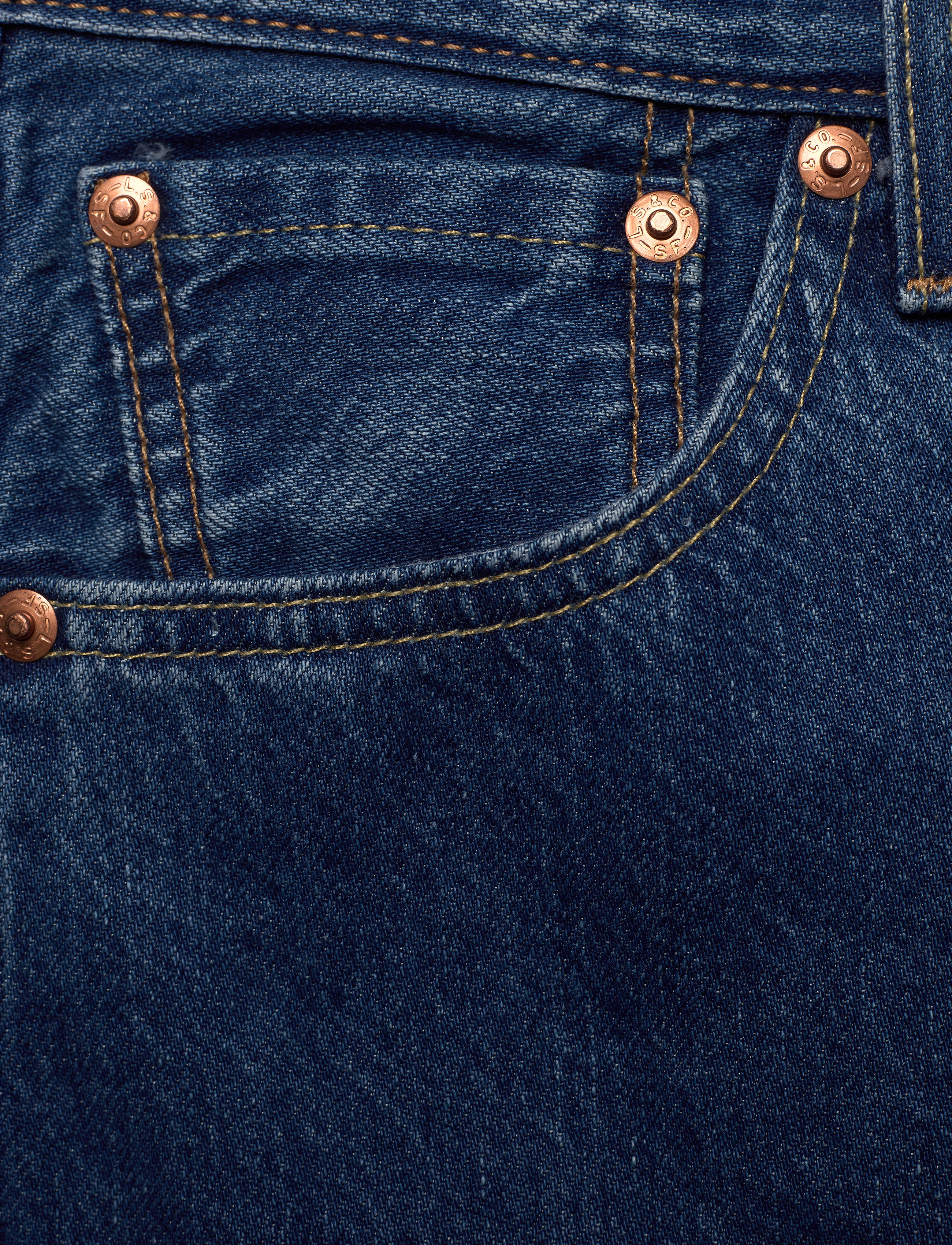 LEVI´S Men - 501 LEVISORIGINAL CANYON MILD - med indigo - flat finish - 4