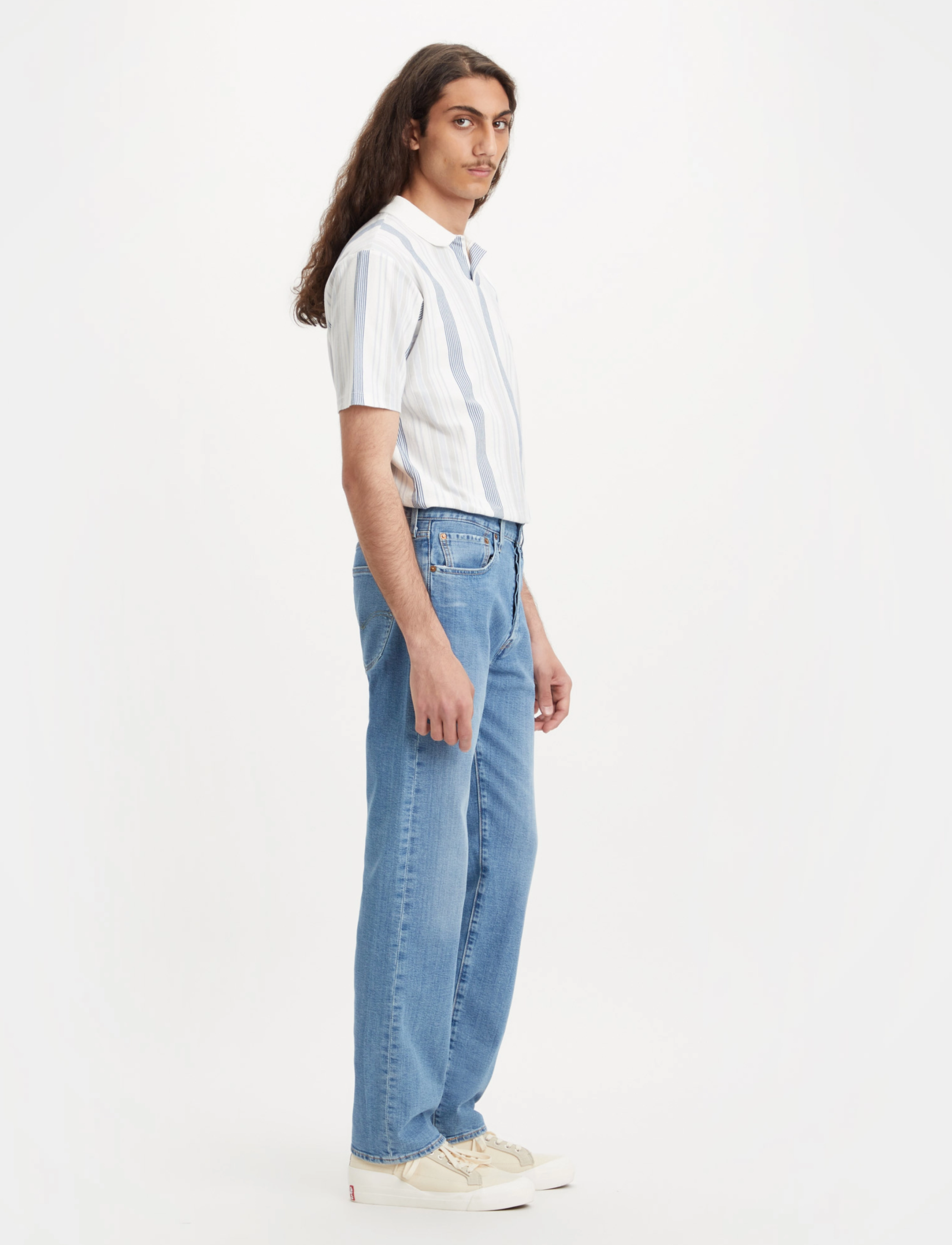 Levi's® - 501 LEVISORIGINAL Z1540 LIGHT - light indigo - worn in - 3