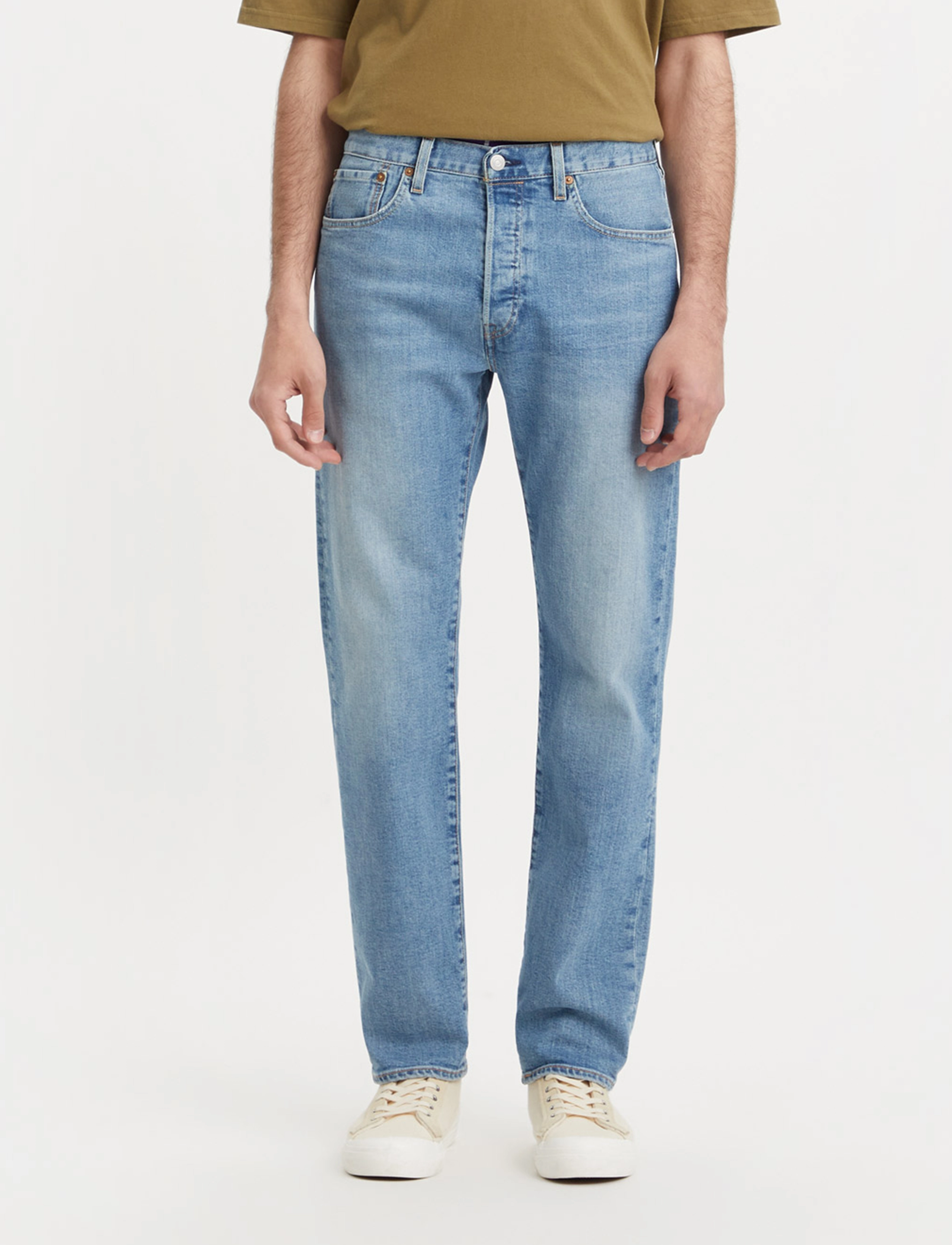LEVI´S Men - 501 LEVISORIGINAL Z1950 MEDIUM - med indigo - worn in - 2