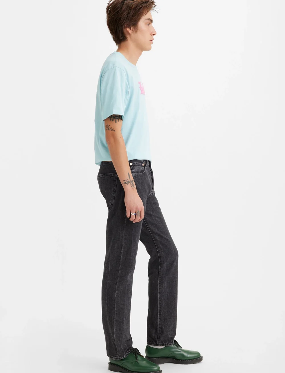 Levi's® - 501 LEVISORIGINAL CRASH COURSE - regular jeans - blacks - 5