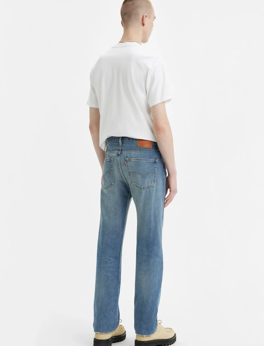 LEVI S Men 501 Levis Original Misty Lake Regular jeans Boozt