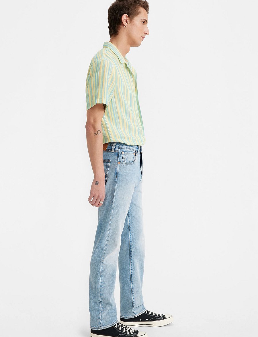 Levi's® - 501 LEVISORIGINAL STRETCH IT O - klassikalised teksad - light indigo - worn in - 5
