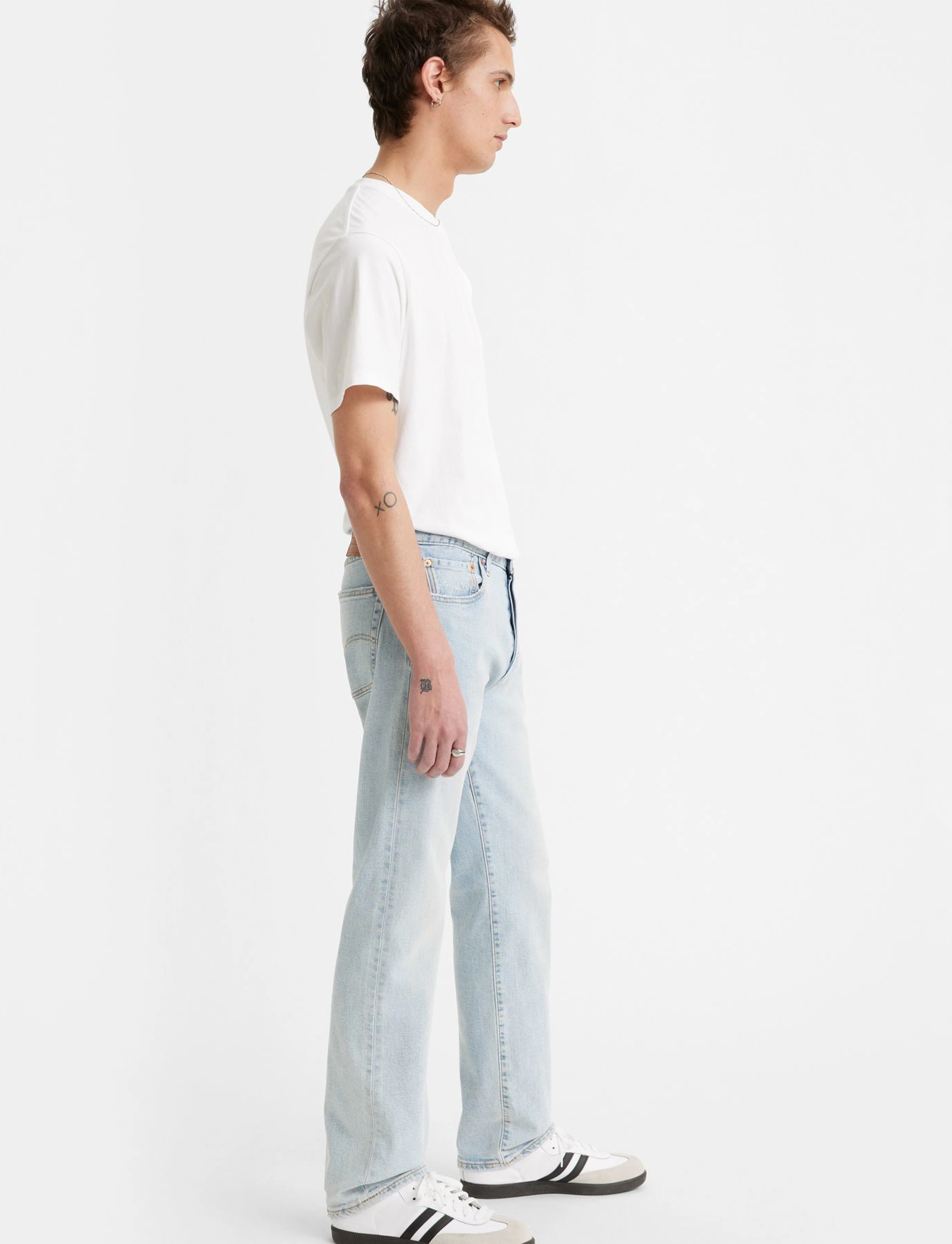 Levi's® - 501 LEVISORIGINAL CRYSTAL CLEA - light indigo - worn in - 5