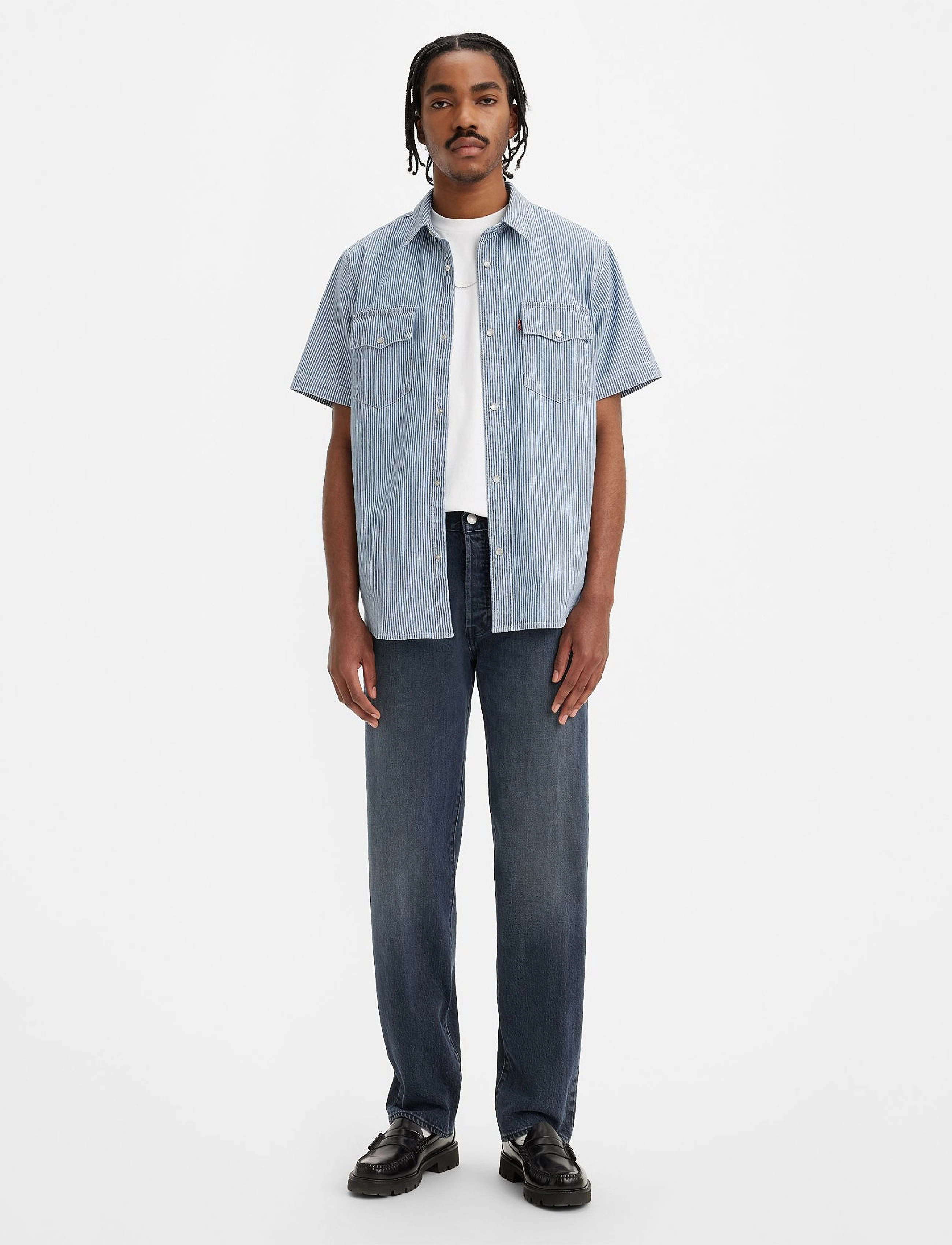 Levi's® - 501 LEVISORIGINAL BLUE BLACK S - regular jeans - blues - 3