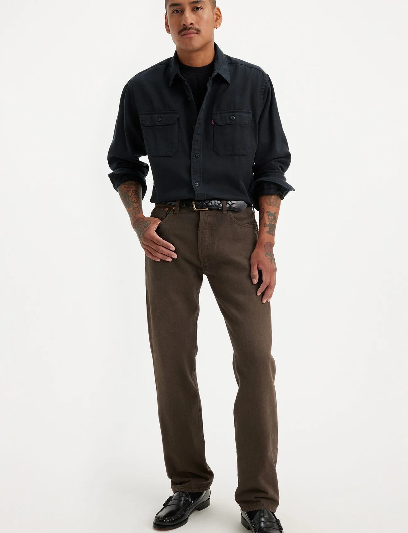 LEVI´S Men - 501 LEVISORIGINAL MOTION SICKN - regular jeans - blacks - 0