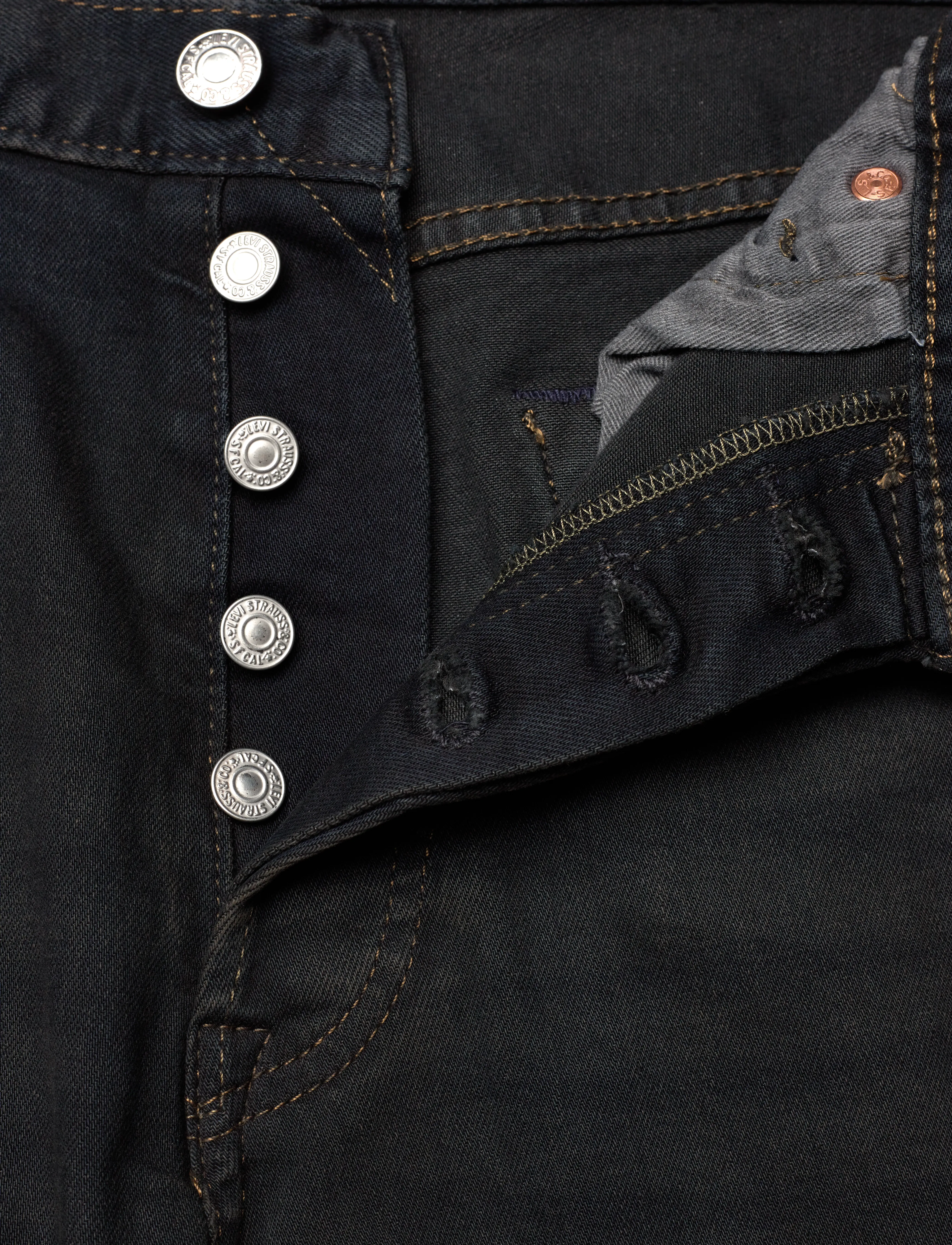 Levi's® - 501 LEVISORIGINAL IT FEELS RIG - blacks - 5