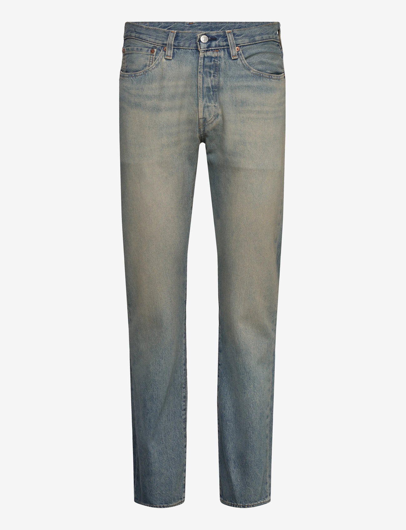 Levi's® - 501 LEVISORIGINAL DIRTY WORK - regular jeans - med indigo - worn in - 1