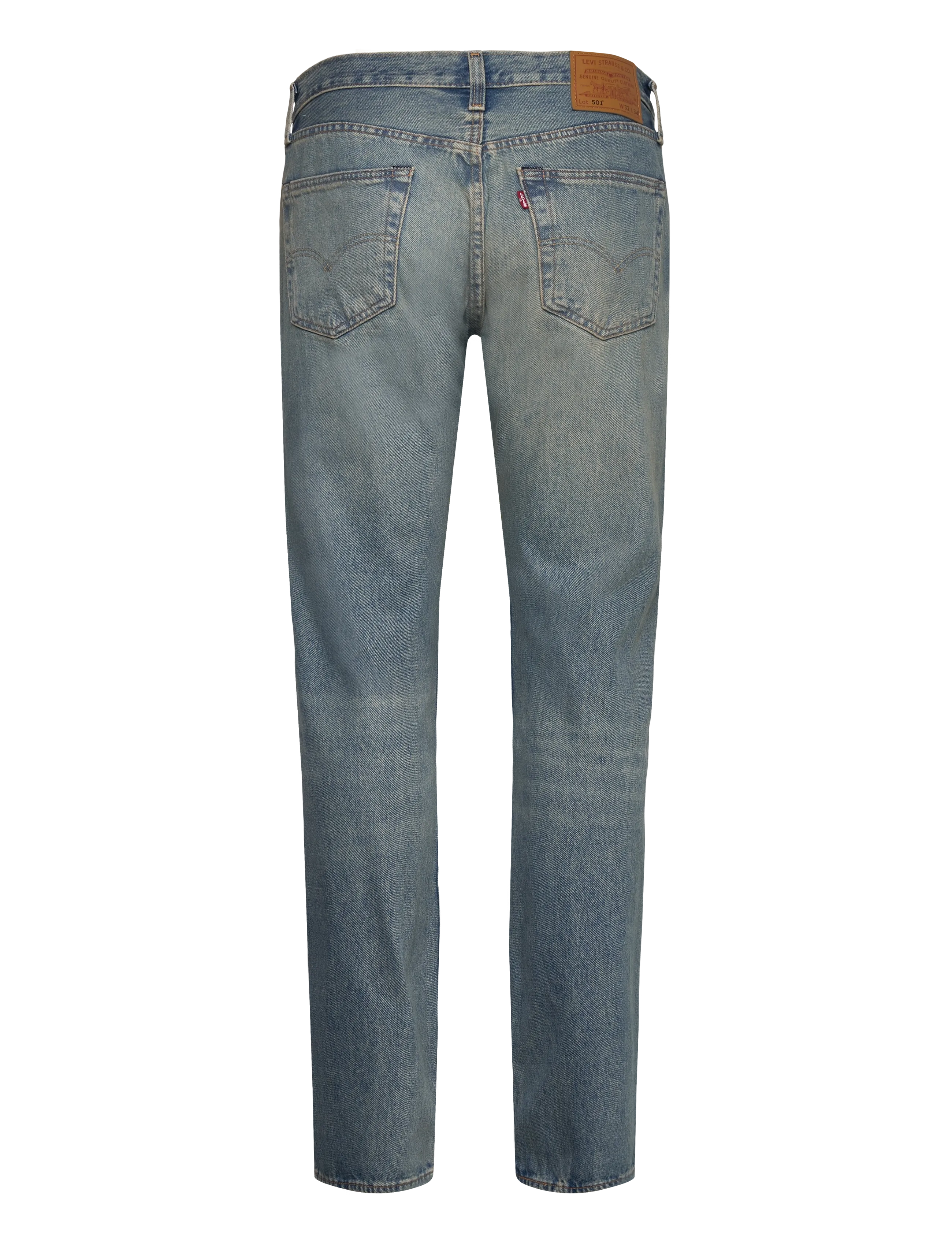 Levi's® - 501 LEVISORIGINAL DIRTY WORK - hosen & jeans - med indigo - worn in - 2