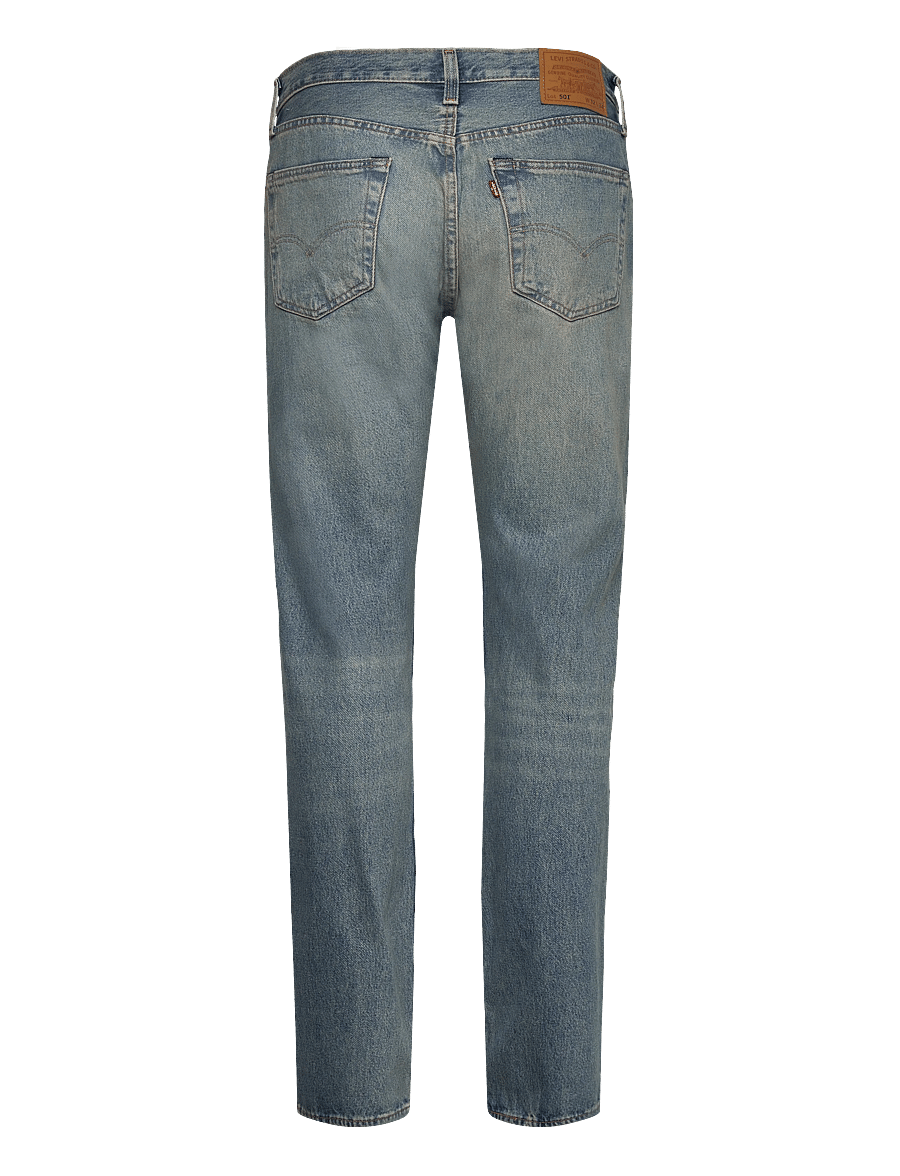 Levi's® - 501 LEVISORIGINAL DIRTY WORK - regular jeans - med indigo - worn in - 2