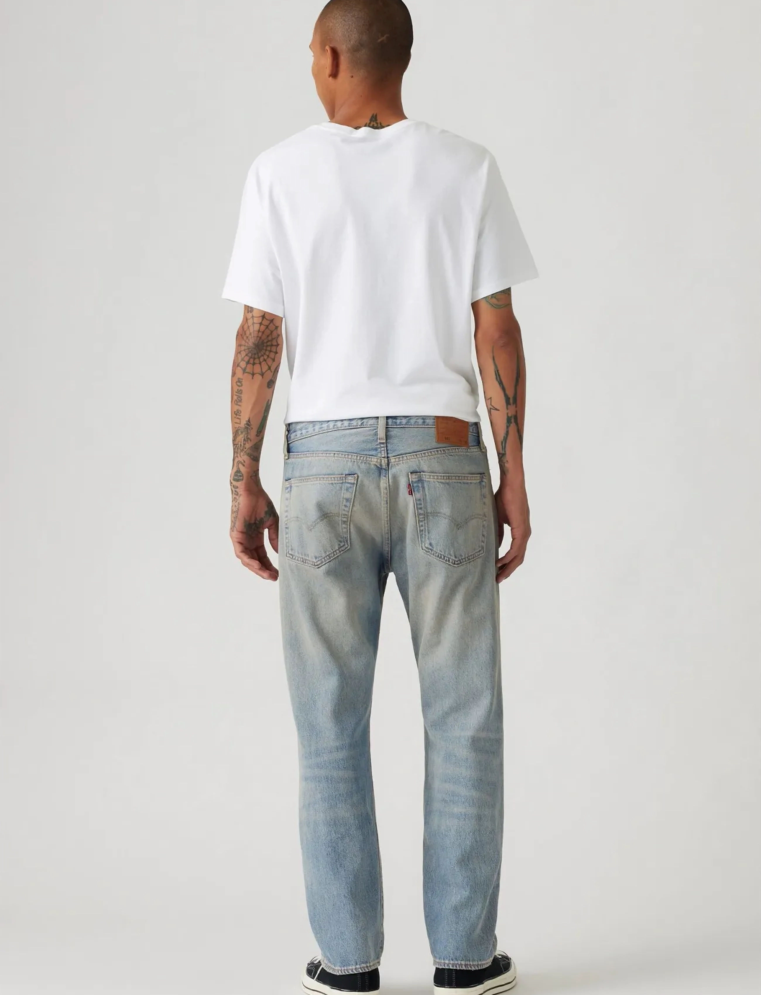 Levi's® - 501 LEVISORIGINAL DIRTY WORK - hosen & jeans - med indigo - worn in - 5