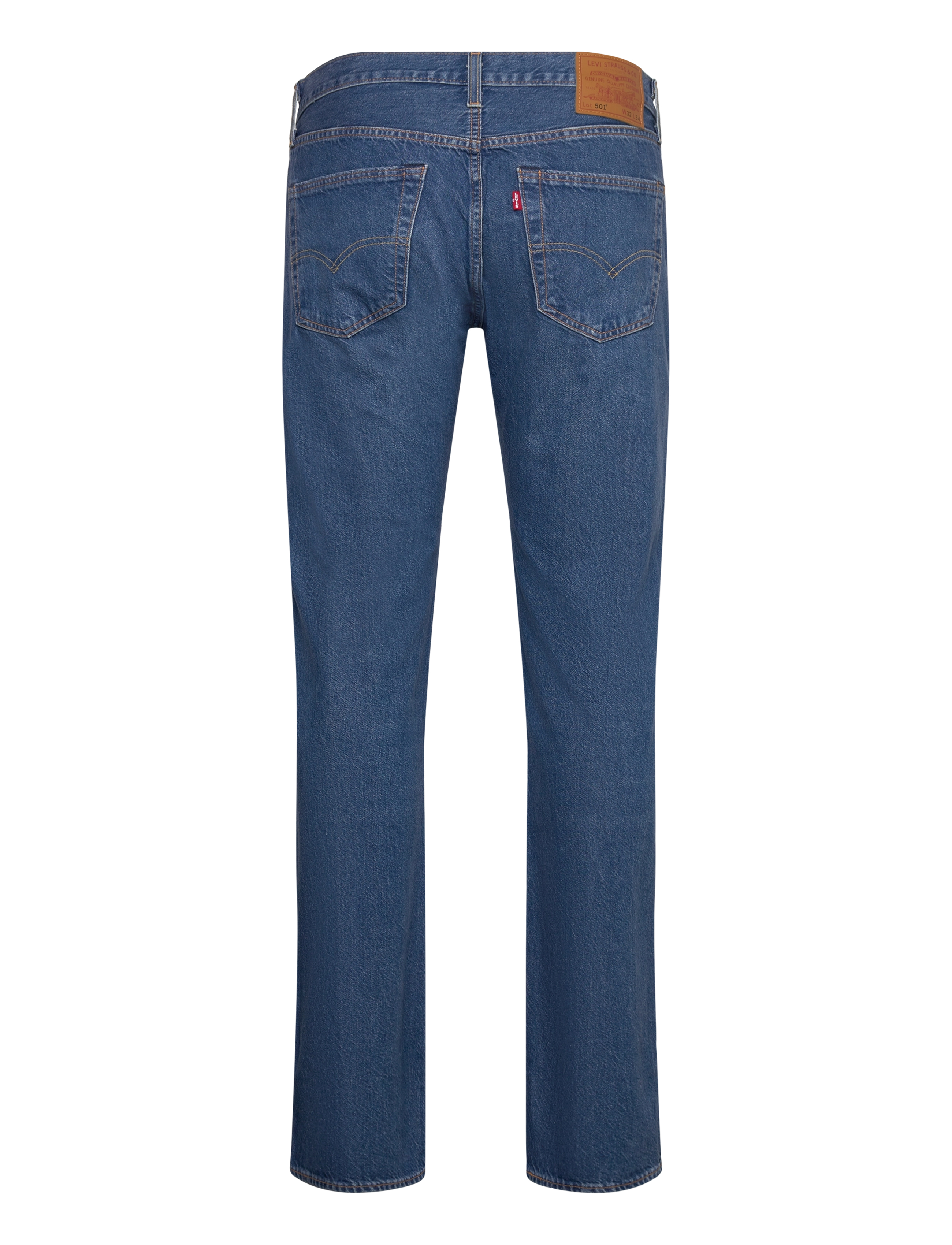 Levi's® - 501 LEVISORIGINAL WINDOW PANE - regular jeans - dark indigo - worn in - 2