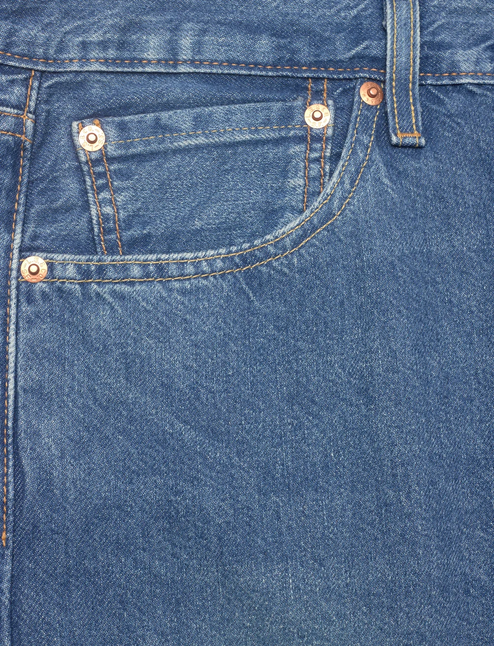 Levi's® - 501 LEVISORIGINAL WINDOW PANE - regular jeans - dark indigo - worn in - 4