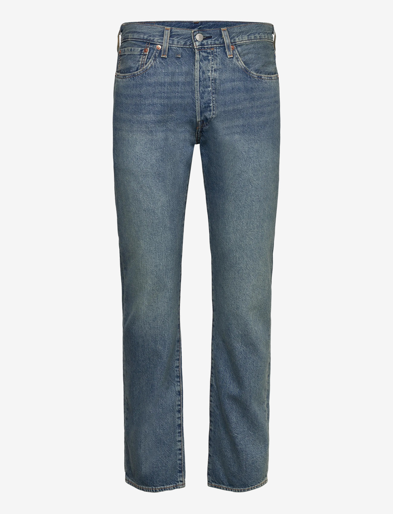 Levi's® - 501 LEVISORIGINAL LEAN MACHINE - med indigo - worn in - 0
