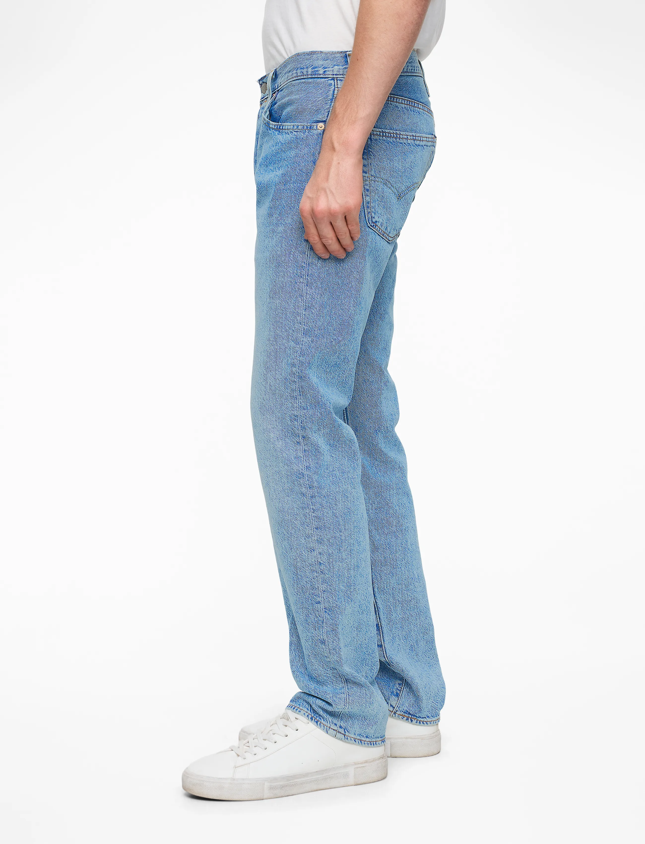 Levi's® - 501 LEVISORIGINAL LOW ON SLEEP - med indigo - worn inn - 3