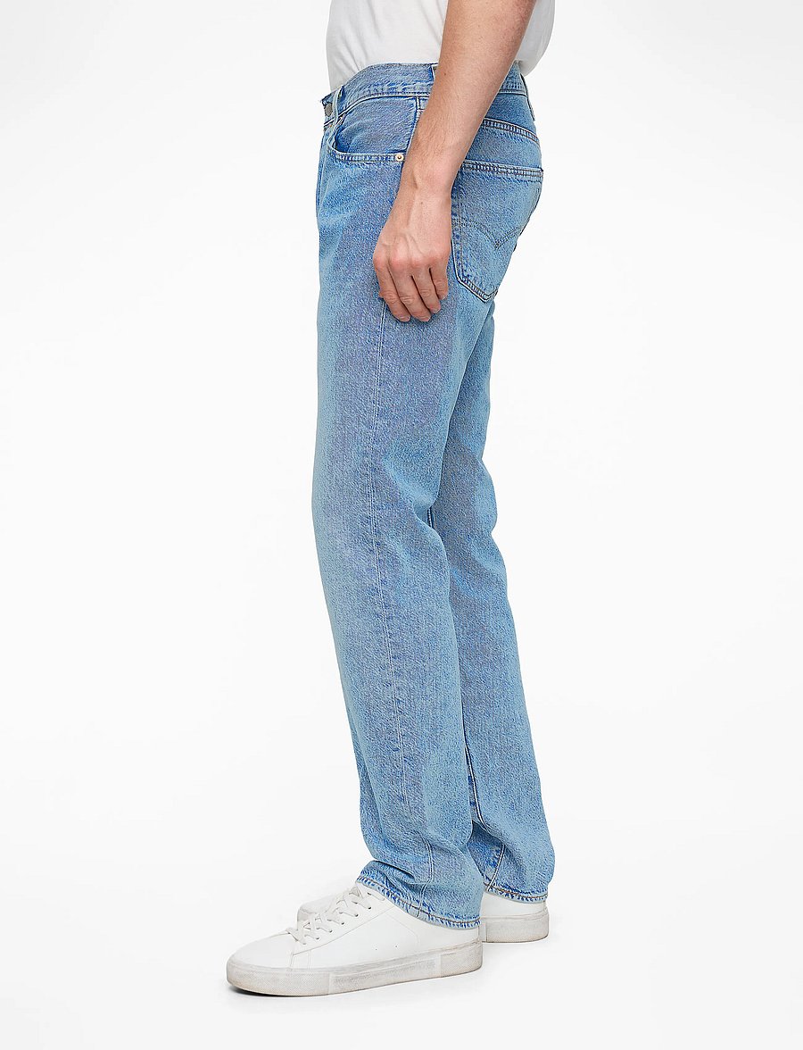 Levi's® - 501 LEVISORIGINAL LOW ON SLEEP - med indigo - worn inn - 3