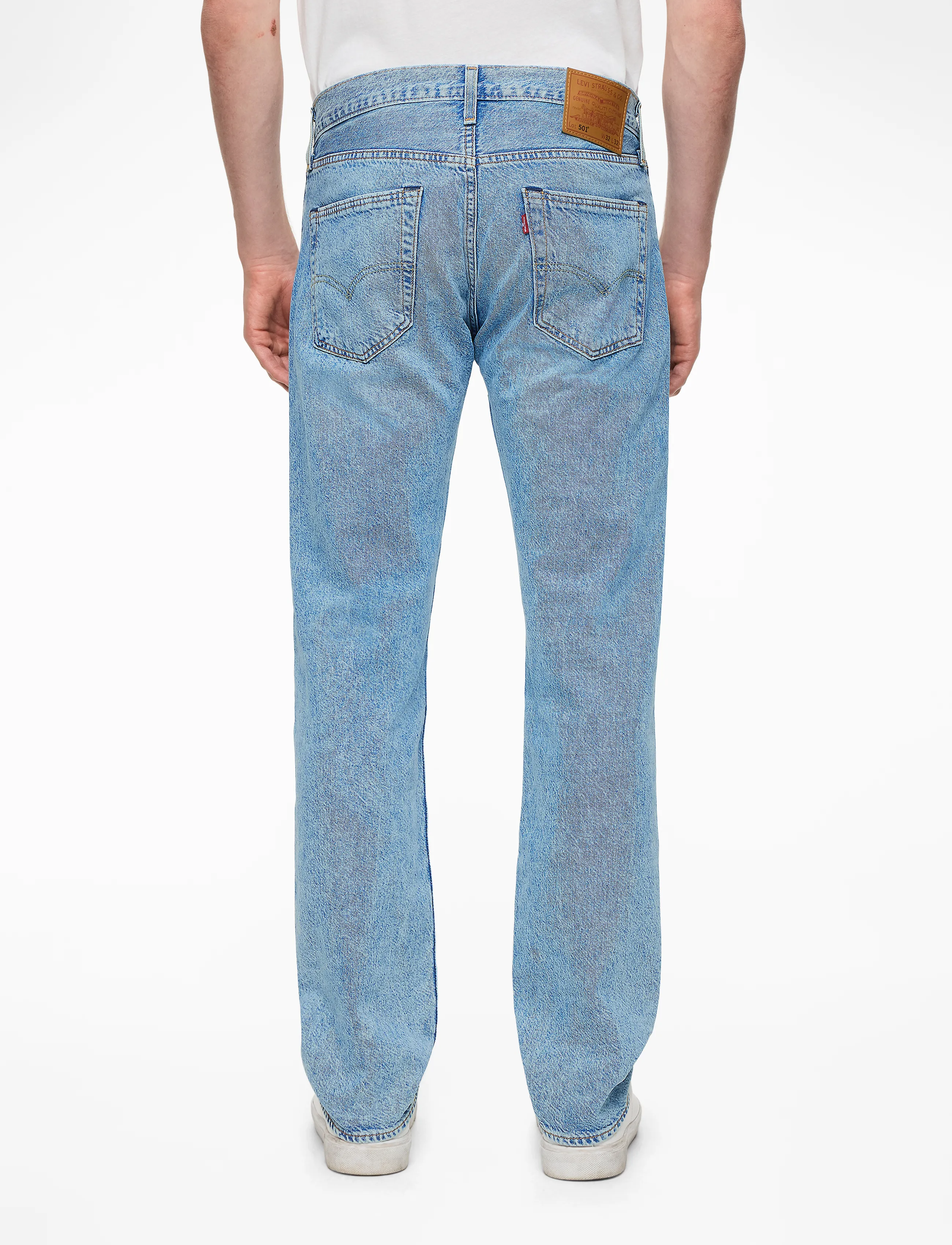 Levi's® - 501 LEVISORIGINAL LOW ON SLEEP - med indigo - worn inn - 4