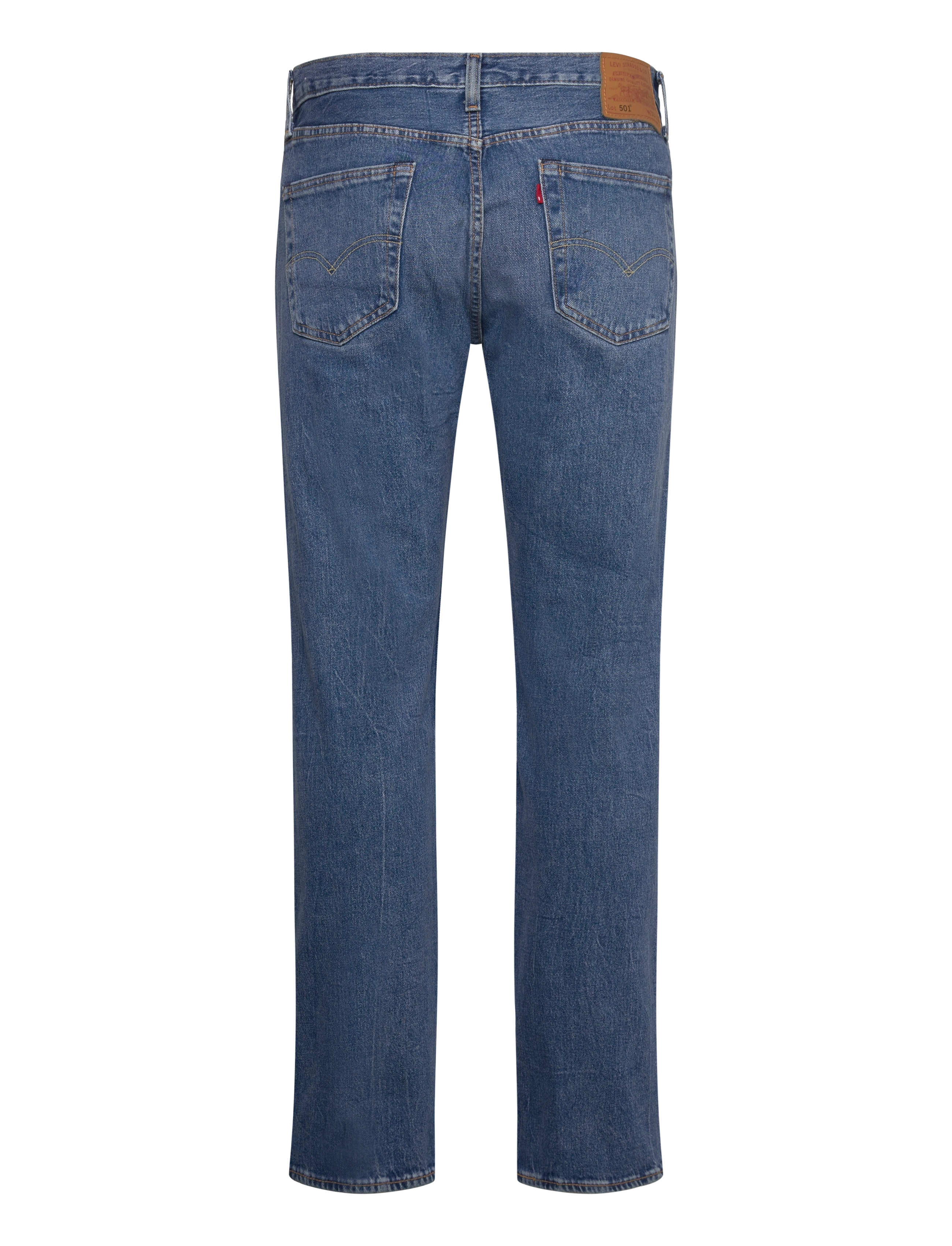 Levi's® - 501 LEVISORIGINAL NEVER SETTLE - med indigo - worn in - 2