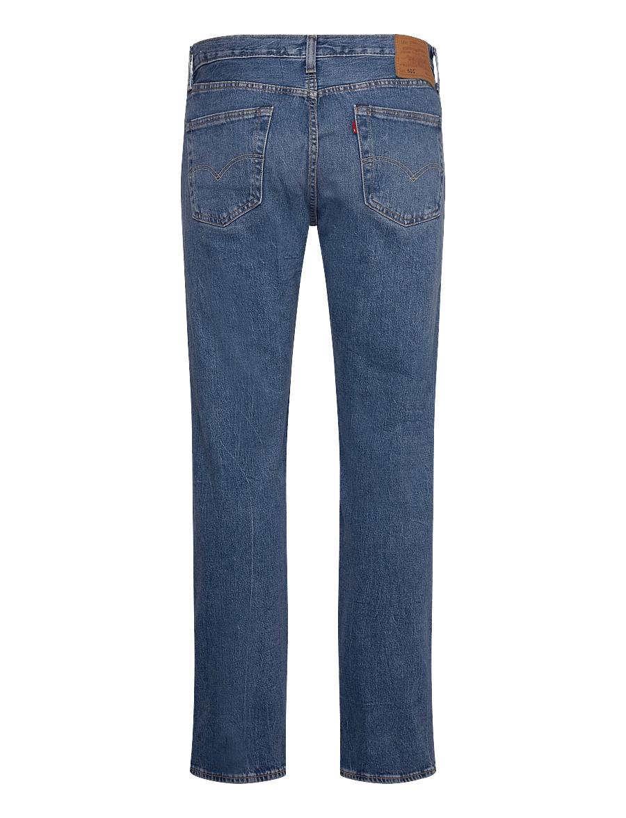 Levi's® - 501 LEVISORIGINAL NEVER SETTLE - med indigo - worn in - 2