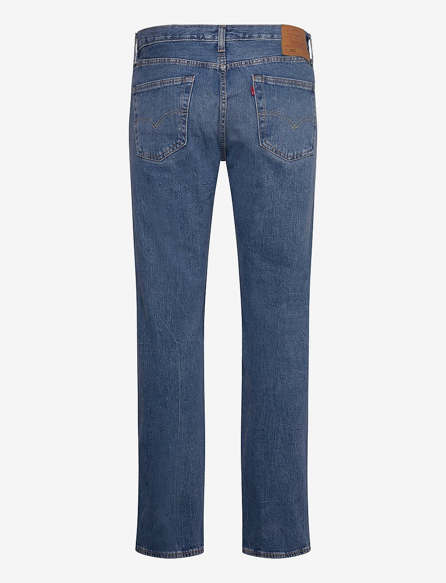 Levi's® - 501 LEVISORIGINAL NEVER SETTLE - regular jeans - med indigo - worn inw - 2