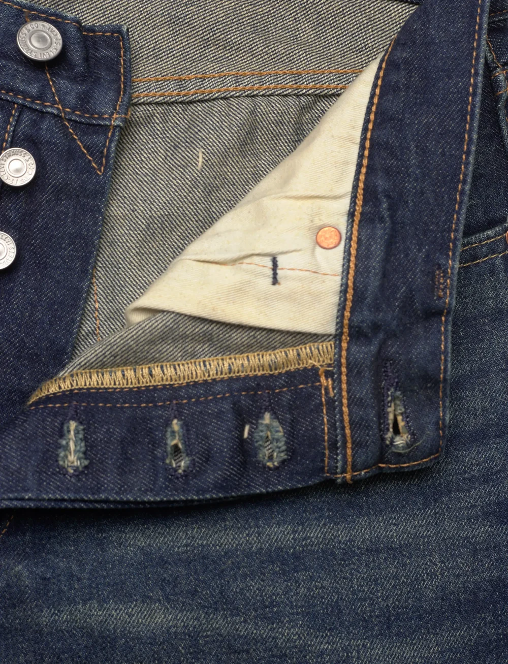 Levi's® - 501 LEVISORIGINAL 1937 BOUNTY - regular jeans - dark indigo - worn in - 5