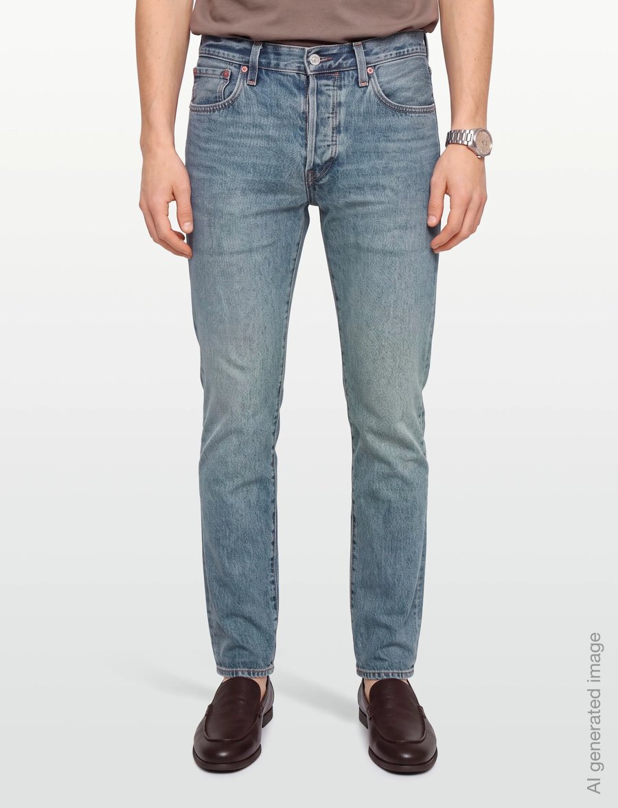 Levi's® - 501 LEVISORIGINAL BEAUTIFUL DI - slim-fit jeans - med indigo - worn in - 3