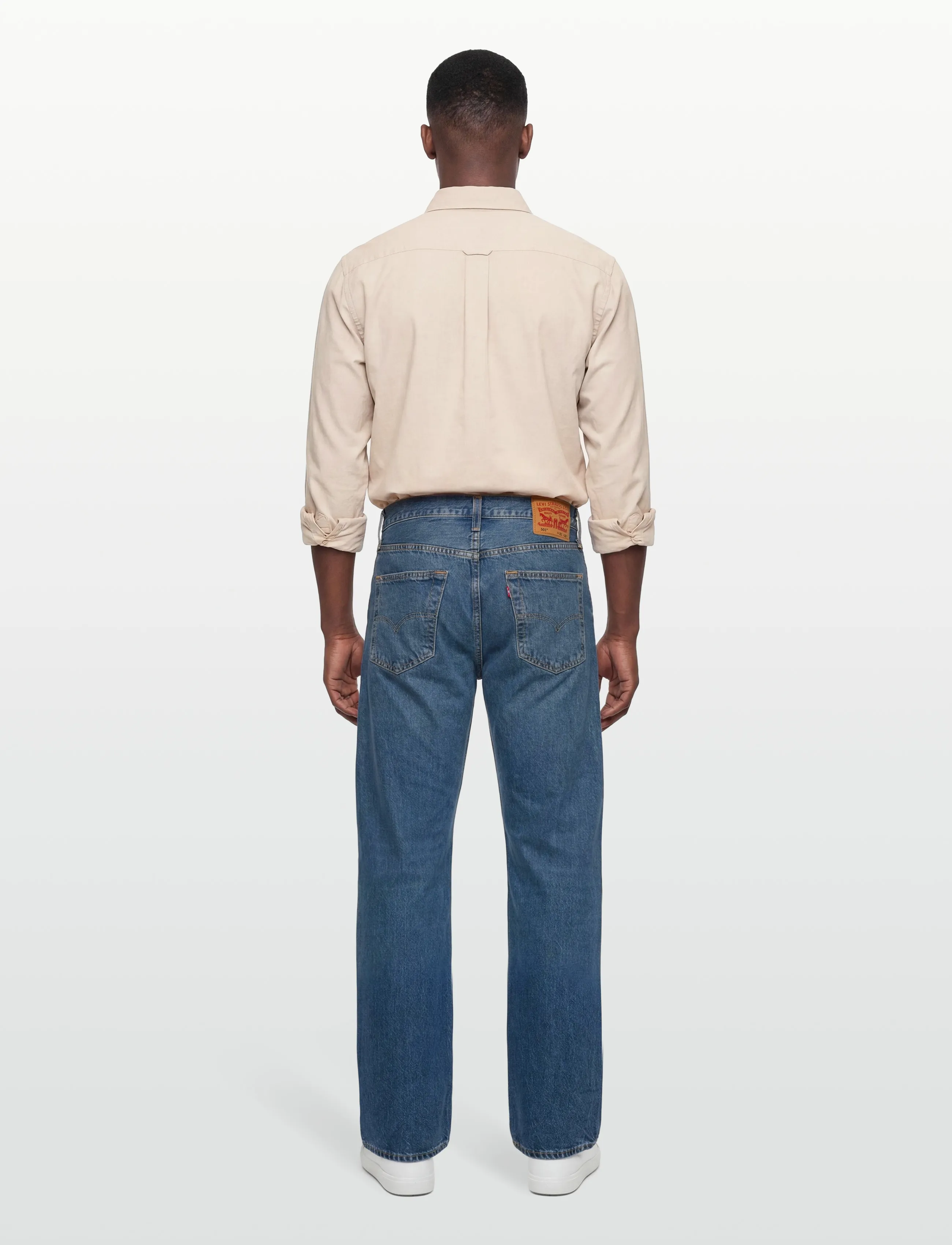 Levi's® - 501 LEVISORIGINAL CASCADE LTWT - püksid & teksad - med indigo - worn in - 4