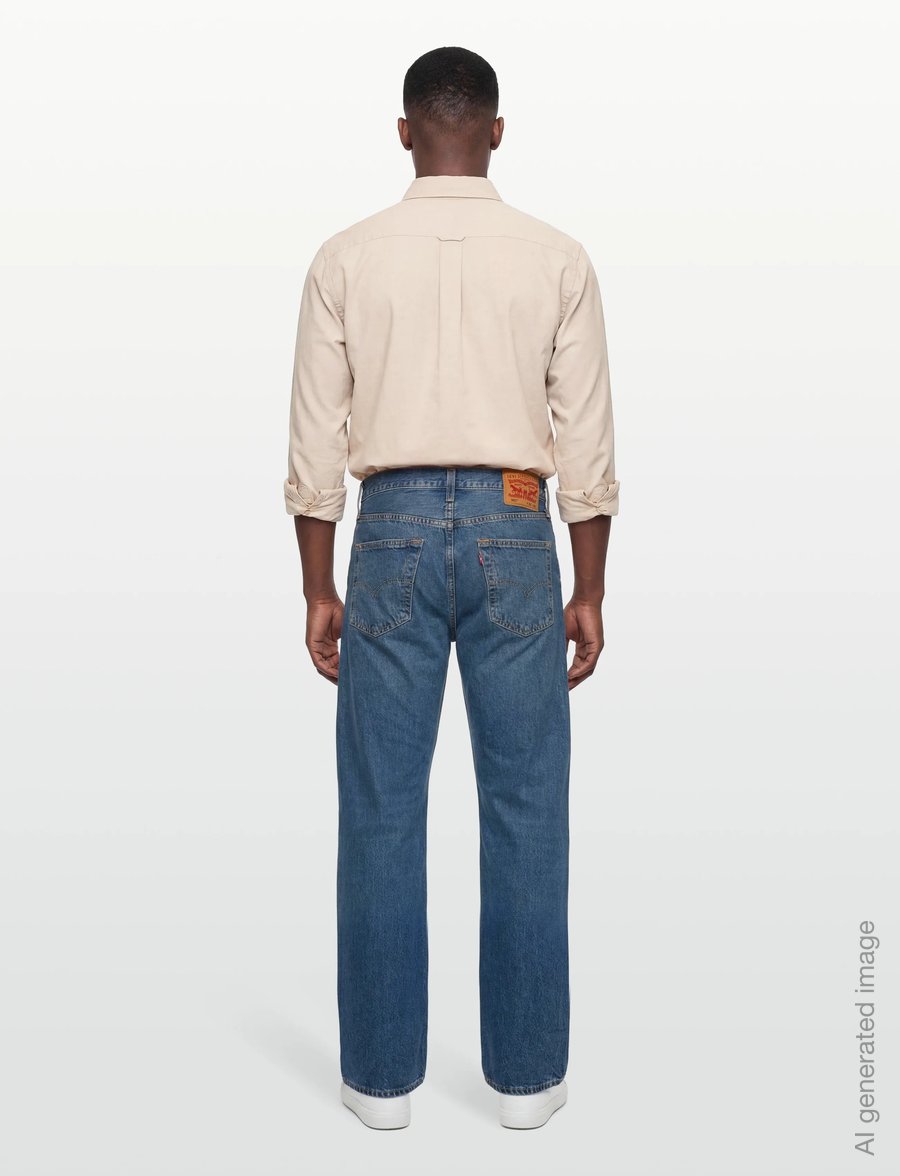 Levi's® - 501 LEVISORIGINAL CASCADE LTWT - regular jeans - med indigo - worn in - 4