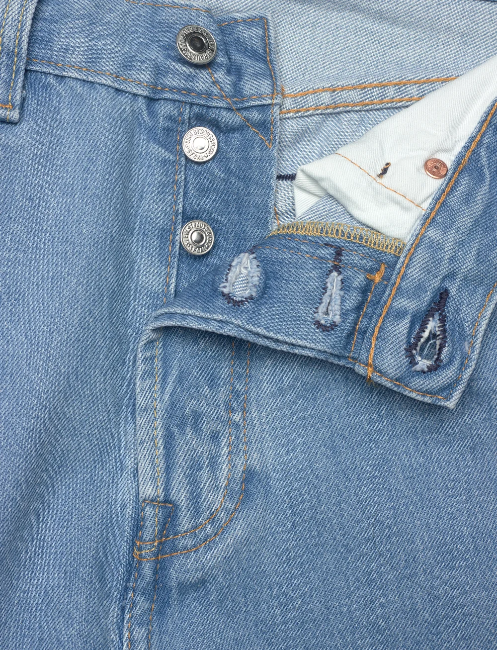 Levi's® - 501 LEVISORIGINAL FERRY BUILDI - regular jeans - light indigo - worn in - 5