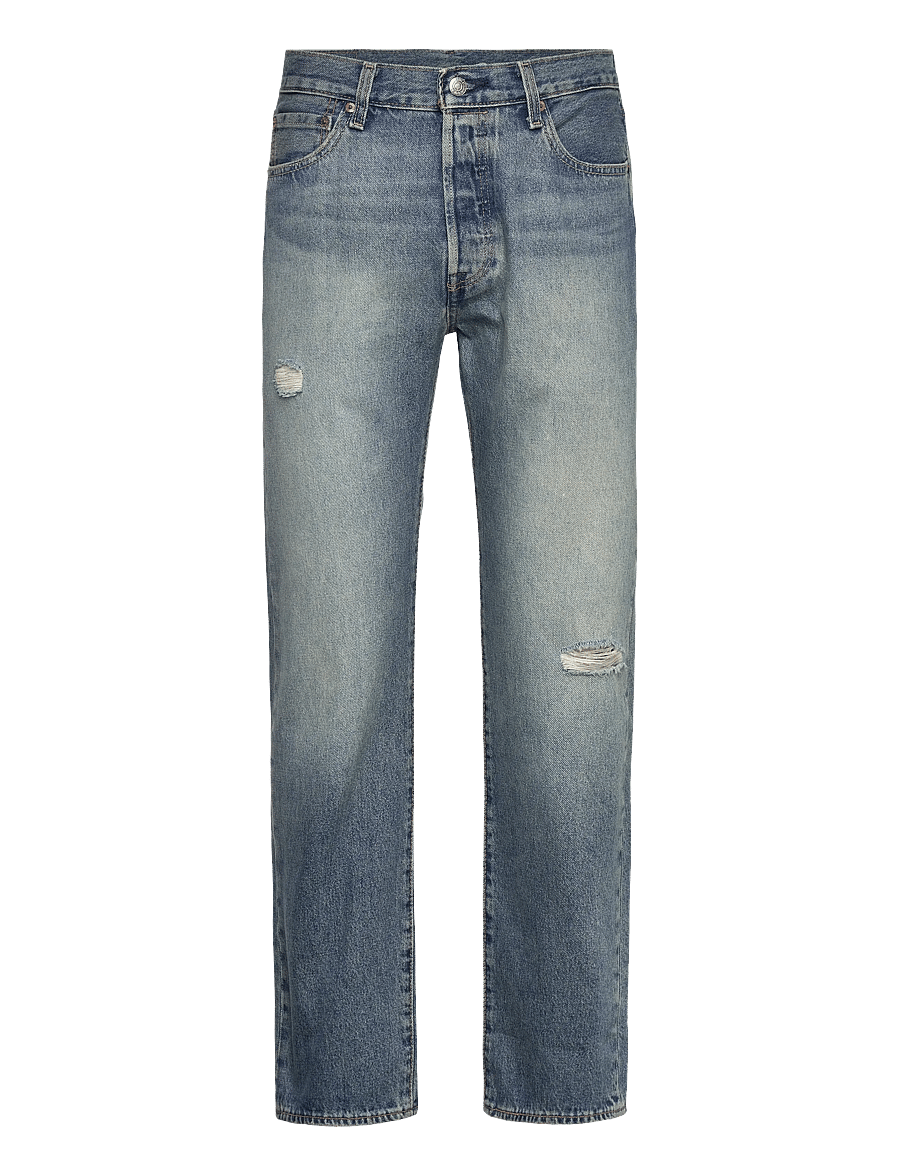 Levi's® - 501 LEVISORIGINAL DELANORE DX - regular jeans - med indigo - worn in - 1