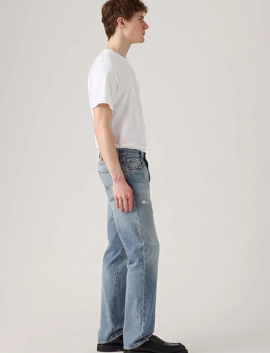 Levi's® - 501 LEVISORIGINAL DELANORE DX - regular jeans - med indigo - worn in - 3
