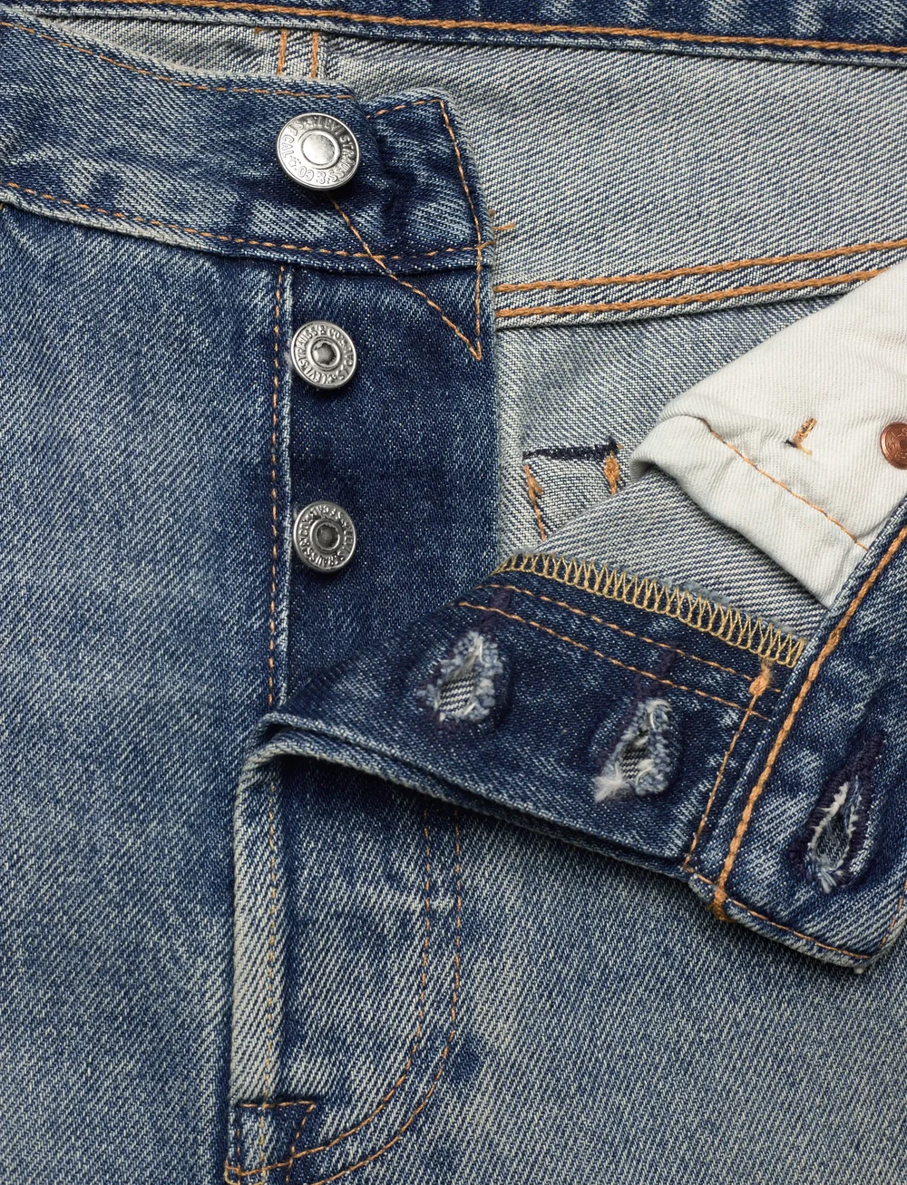 Levi's® - 501 LEVISORIGINAL DELANORE DX - regular jeans - med indigo - worn in - 5