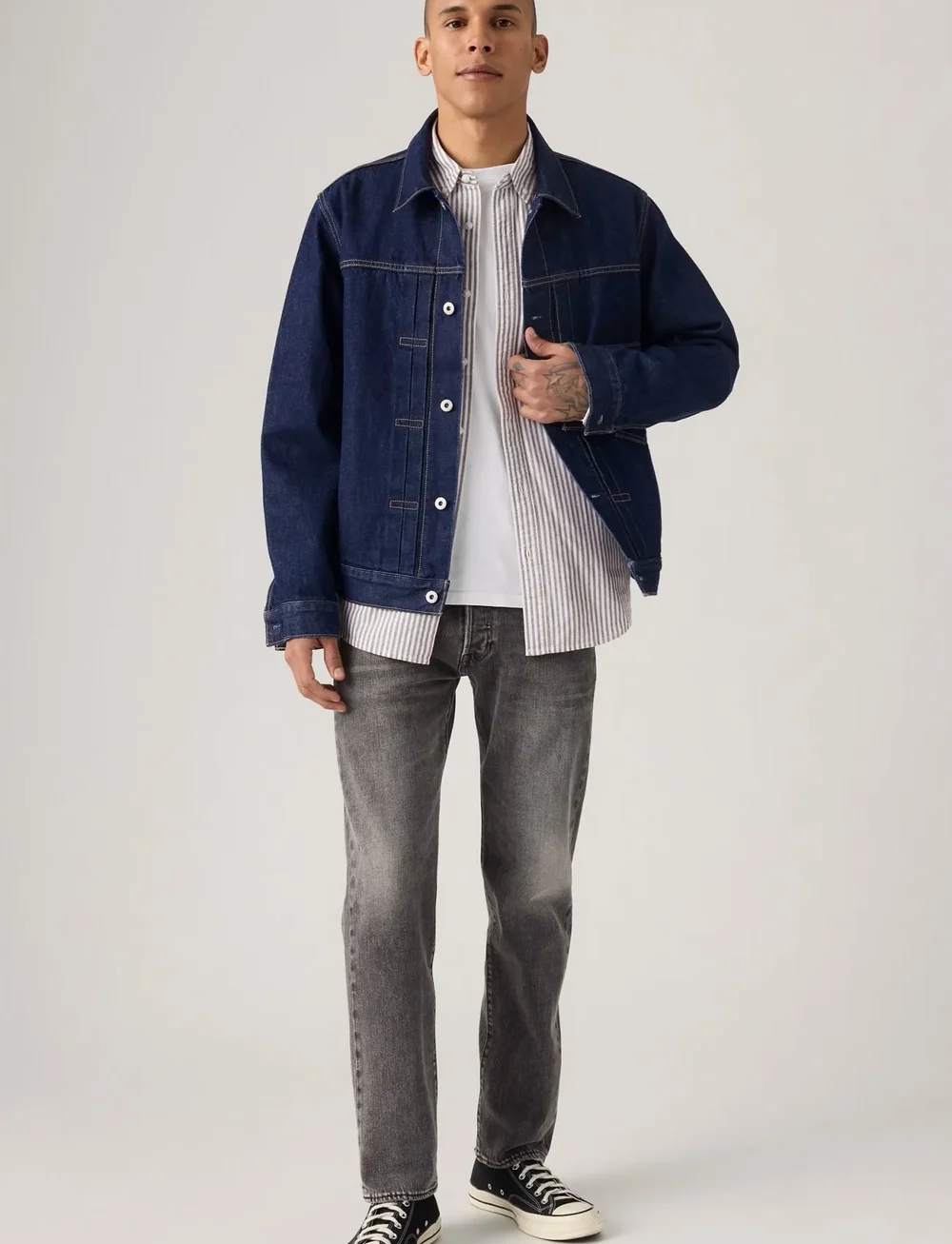 Levi's® - 501 LEVISORIGINAL MADISON ZONE - regular jeans - greys - 0