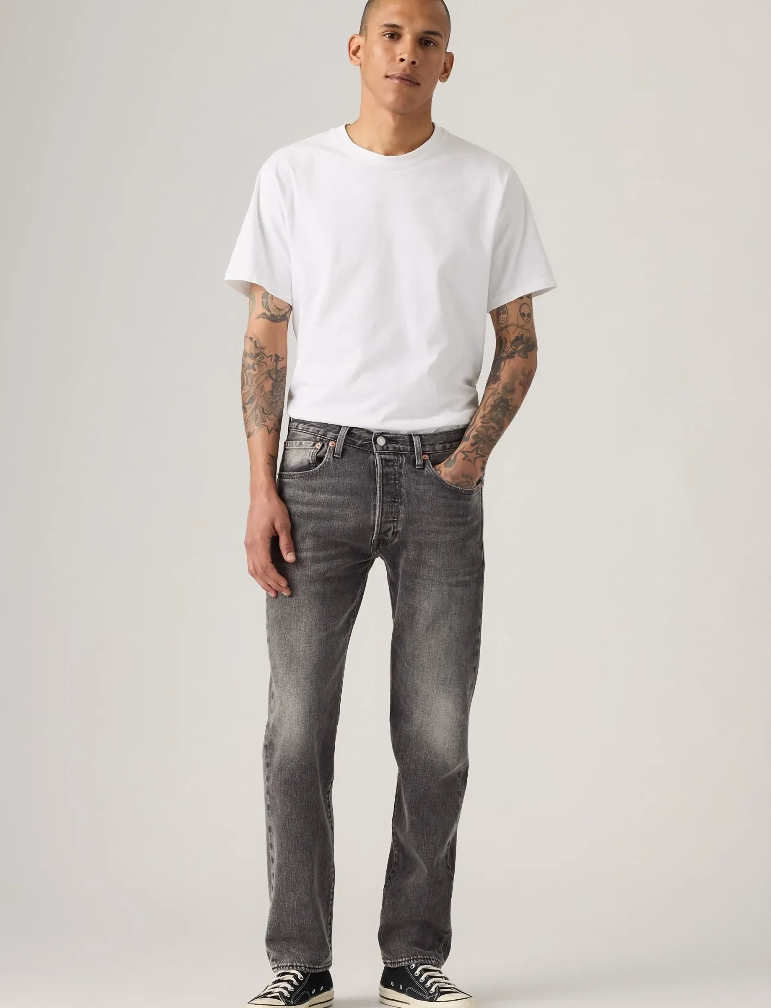 Levi's® - 501 LEVISORIGINAL MADISON ZONE - trousers & jeans - greys - 4