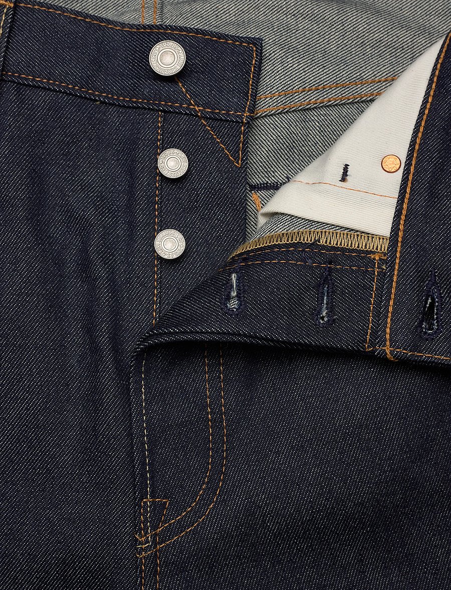 Levi's® - 501 LEVISORIGINAL HUDSON SELVE - regular jeans - med indigo - flat finish - 5