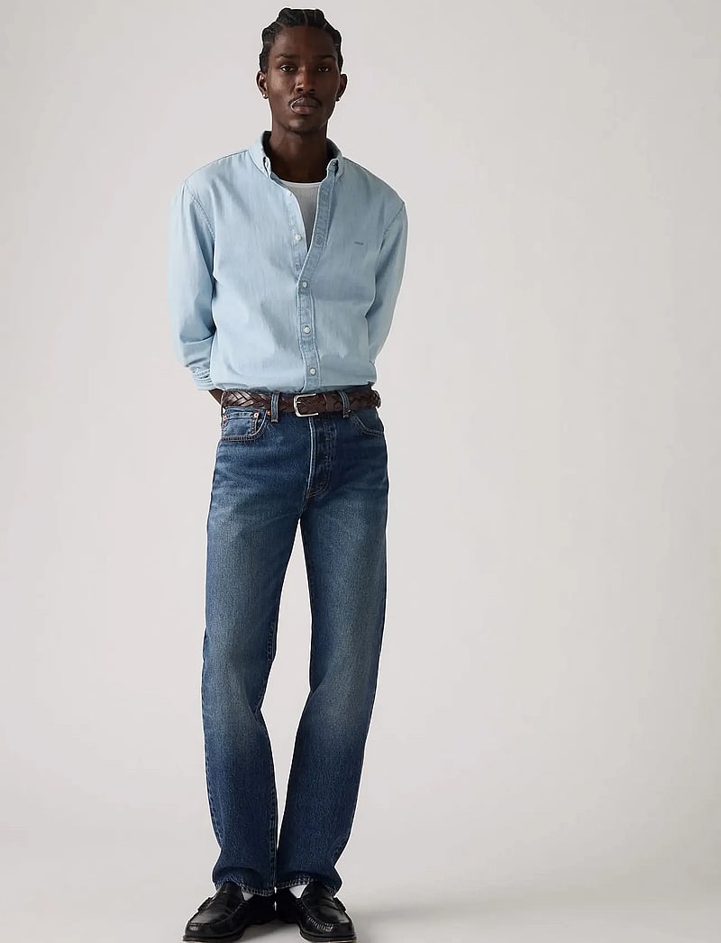 Levi's® - 501 LEVISORIGINAL CHANGE YOUR - regular jeans - dark indigo - worn in - 0